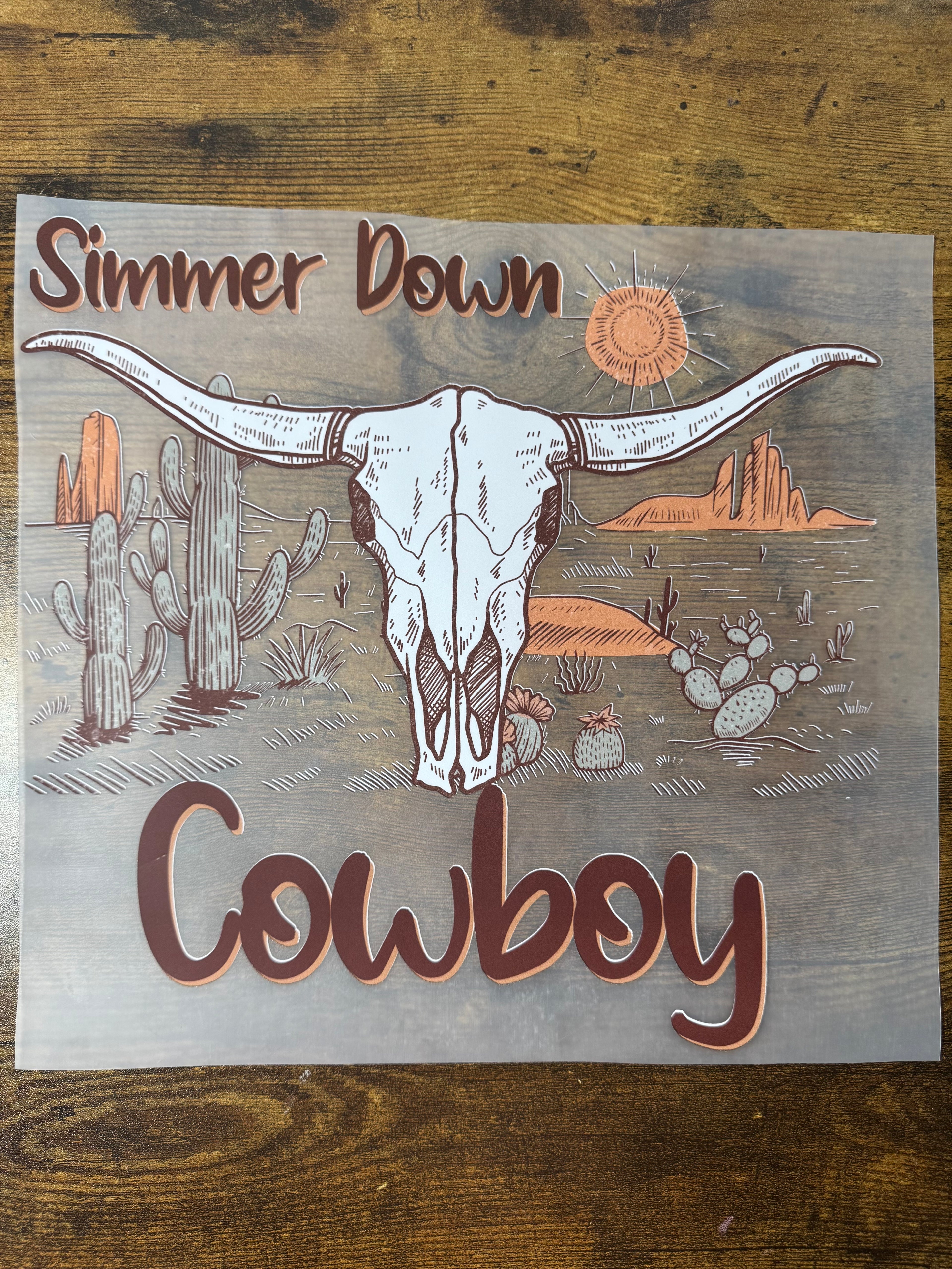 Simmer Down Cowboy Transfer