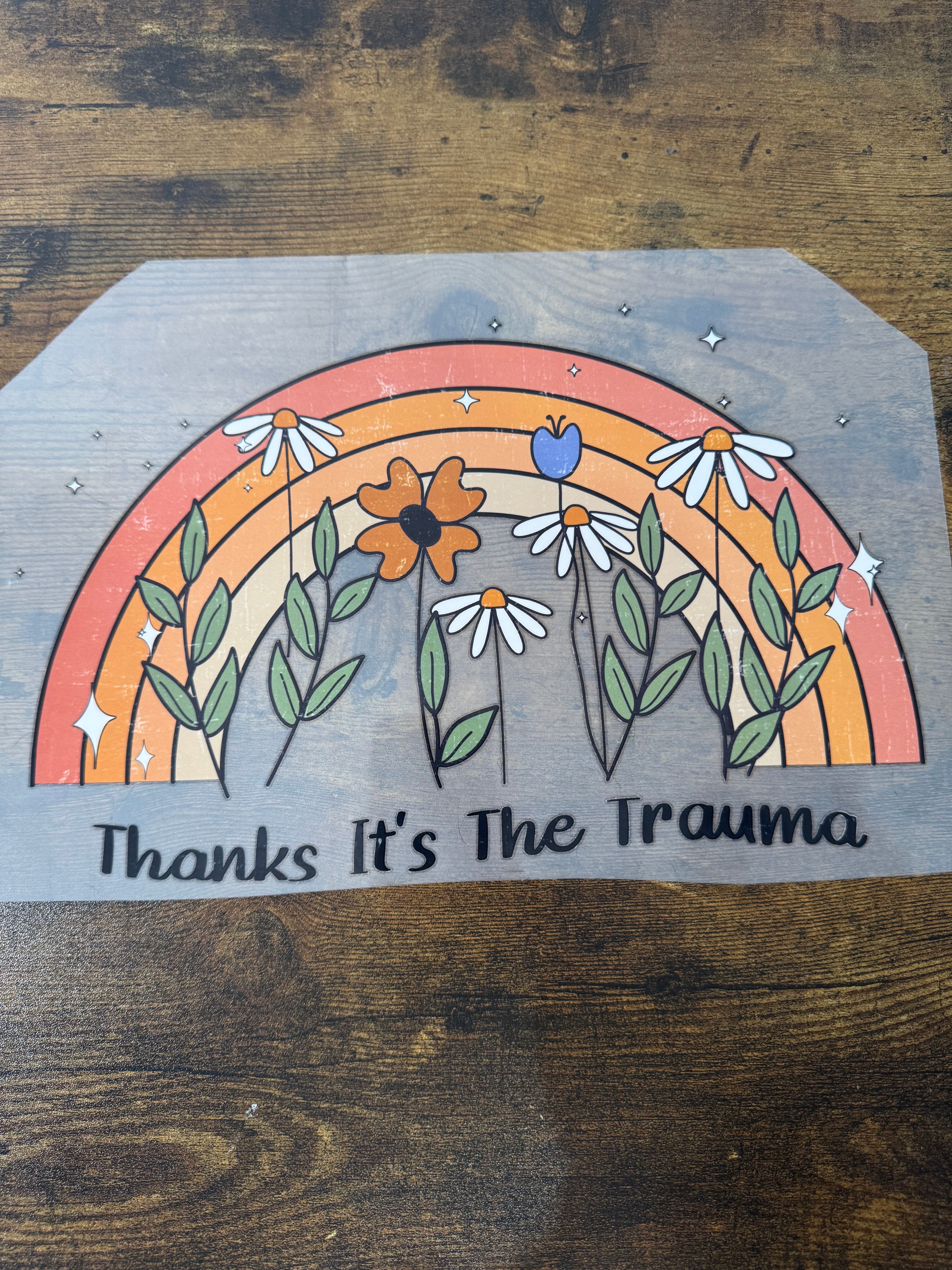 Thanks It's The Trauma Transfer