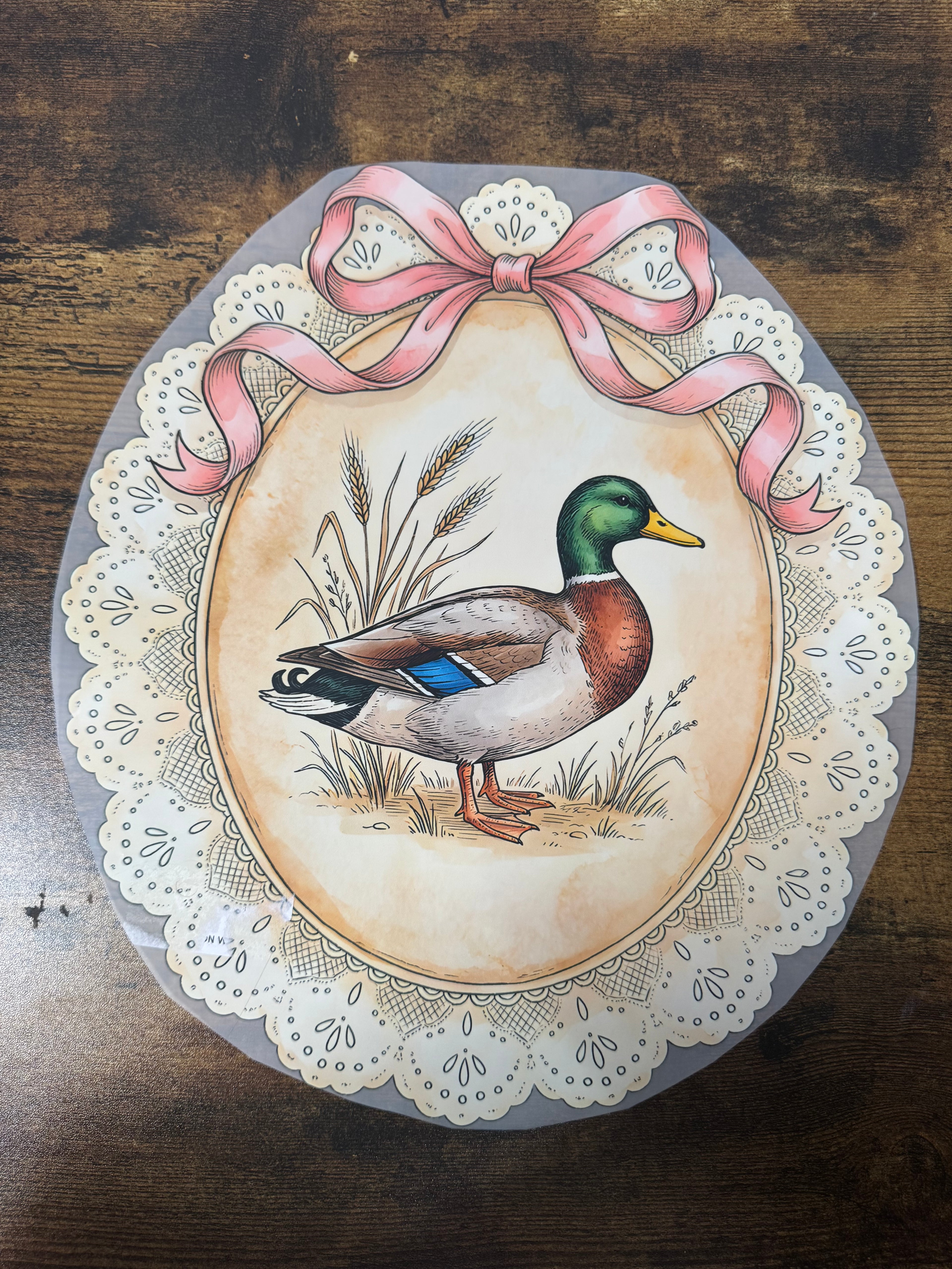 Vintage Duck Transfer