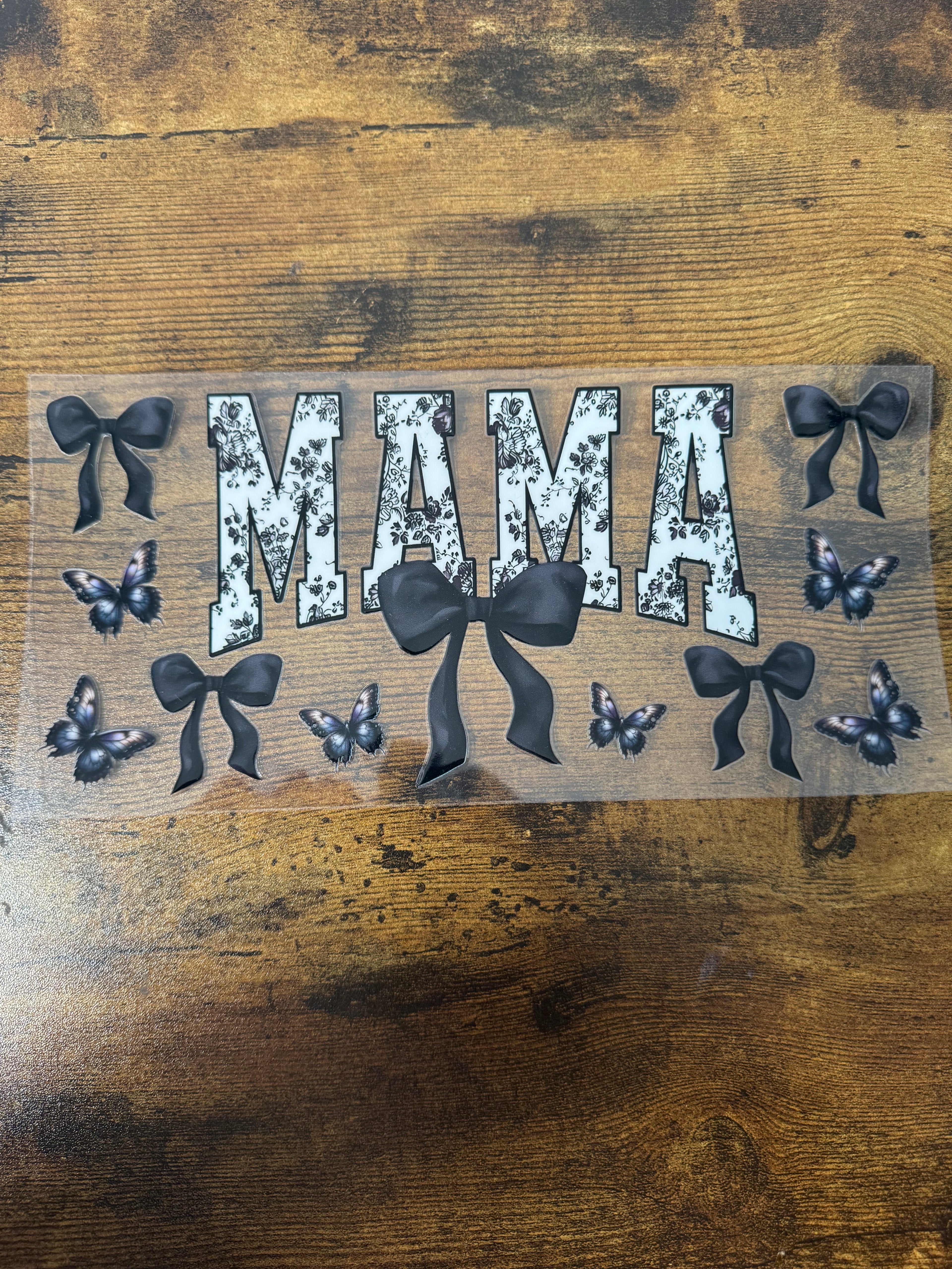 Laced MAMA with Bows Wrap
