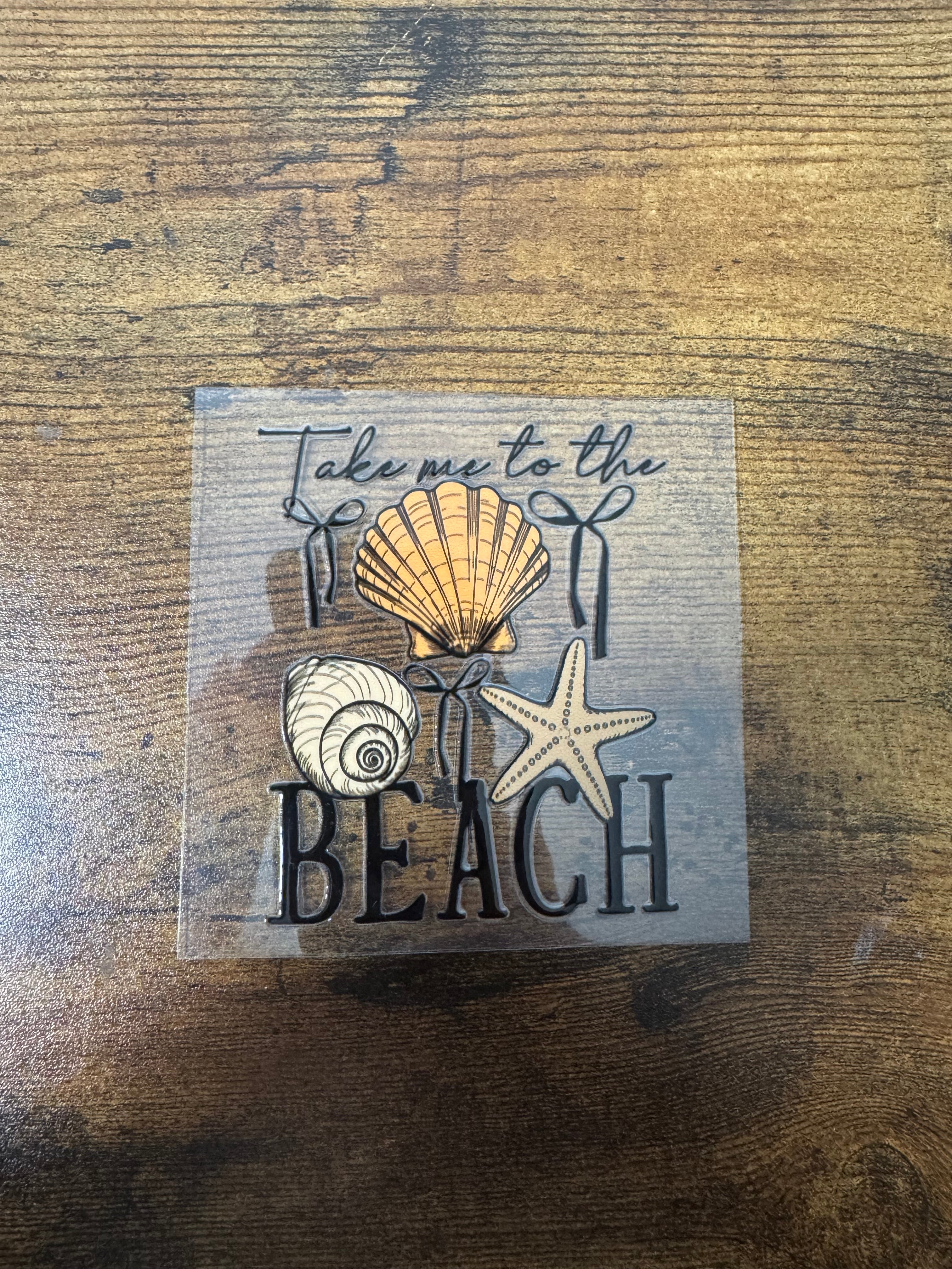 Take Me To The Beach Decal