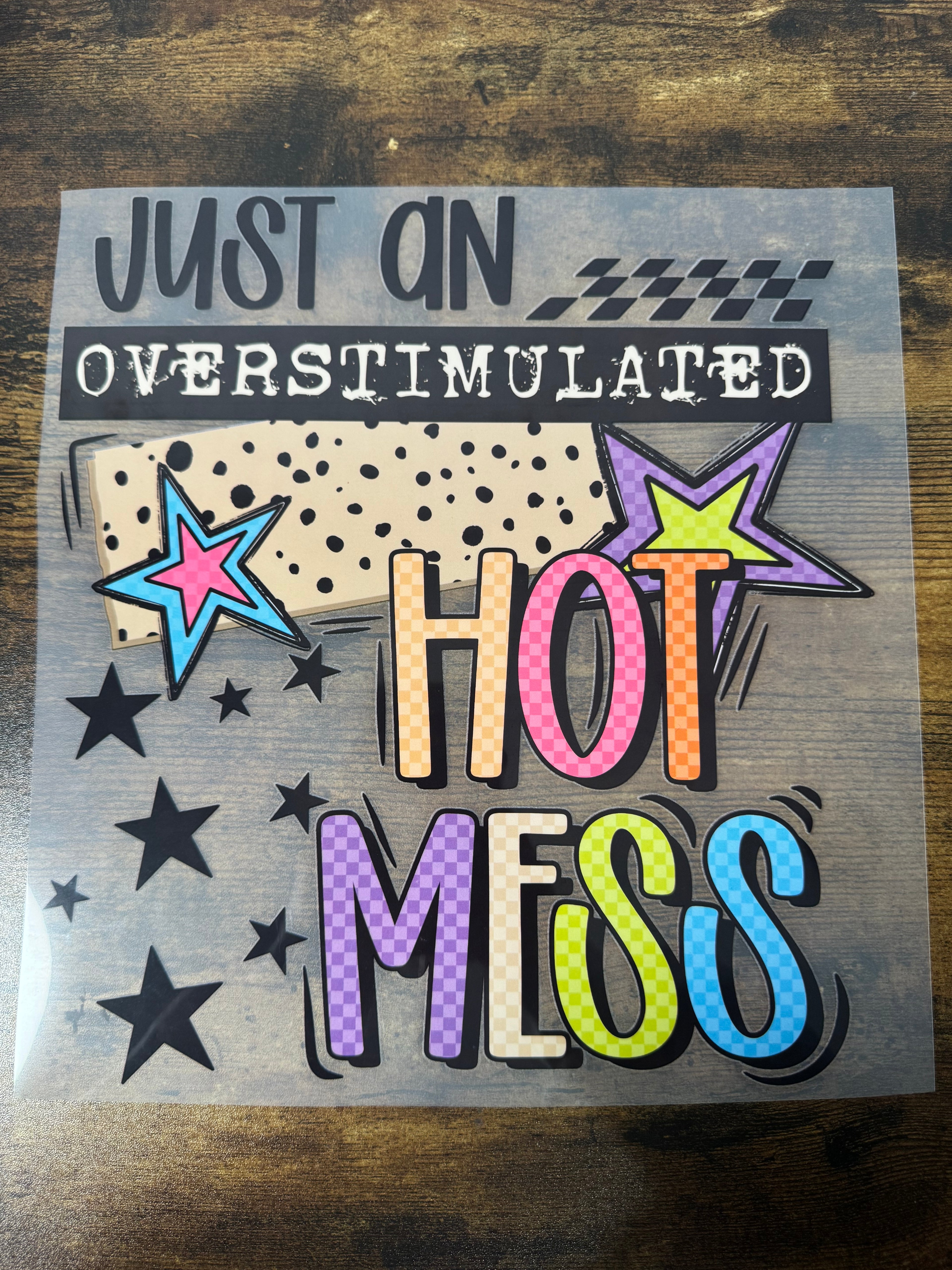 Just A Hot Mess Transfer