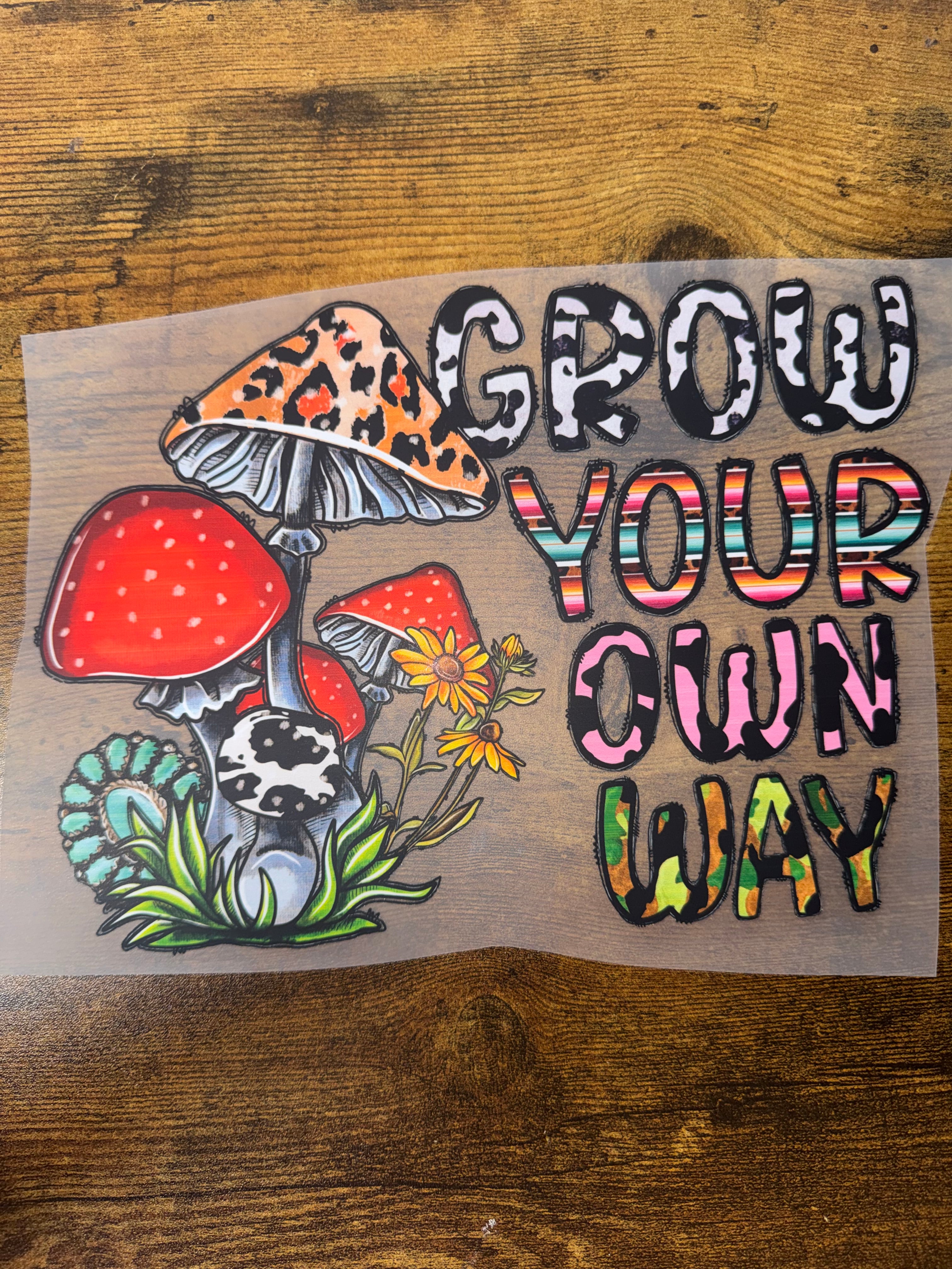 Grow Your Own Way Transfer