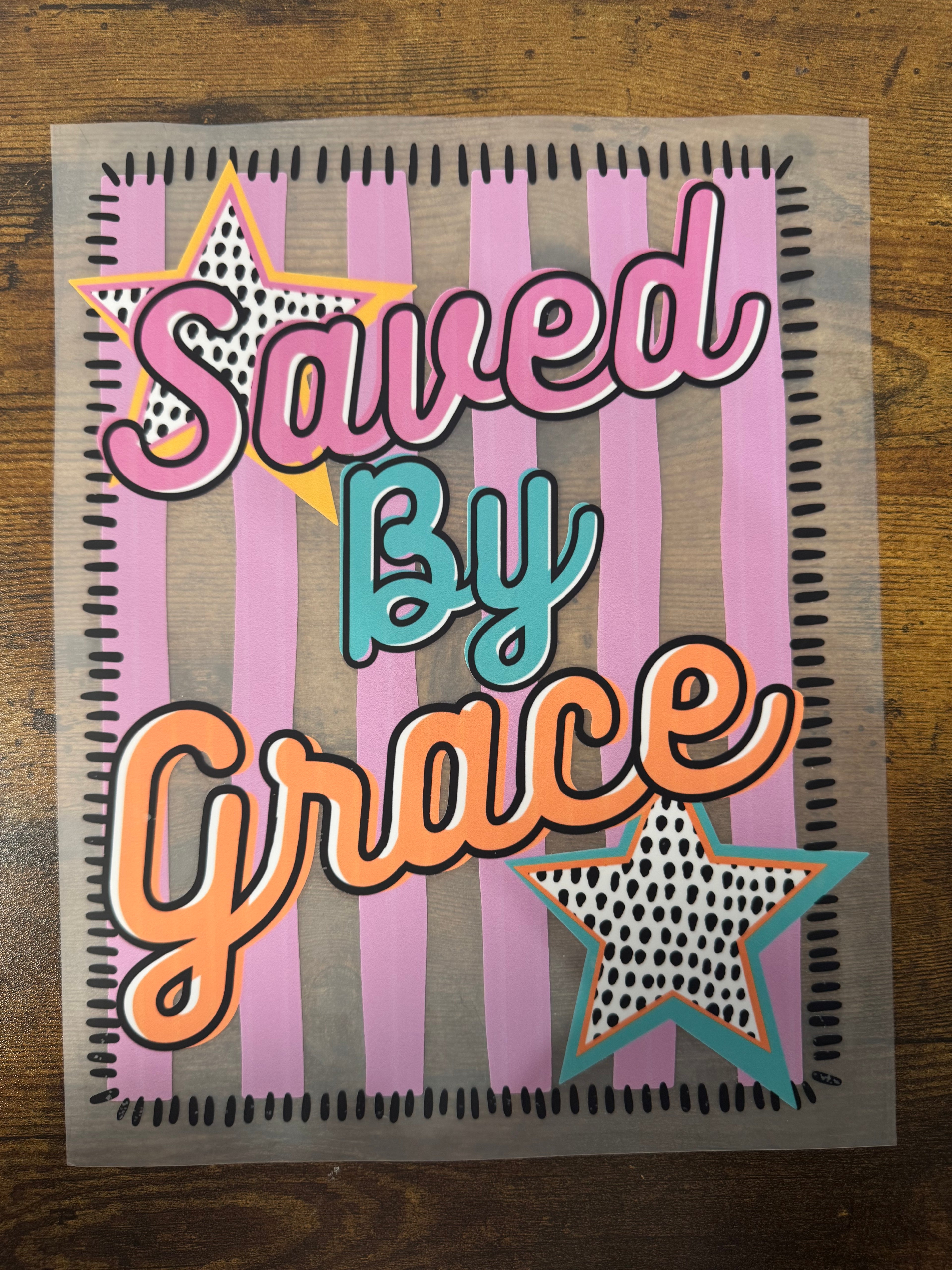 Saved By Grace Transfer