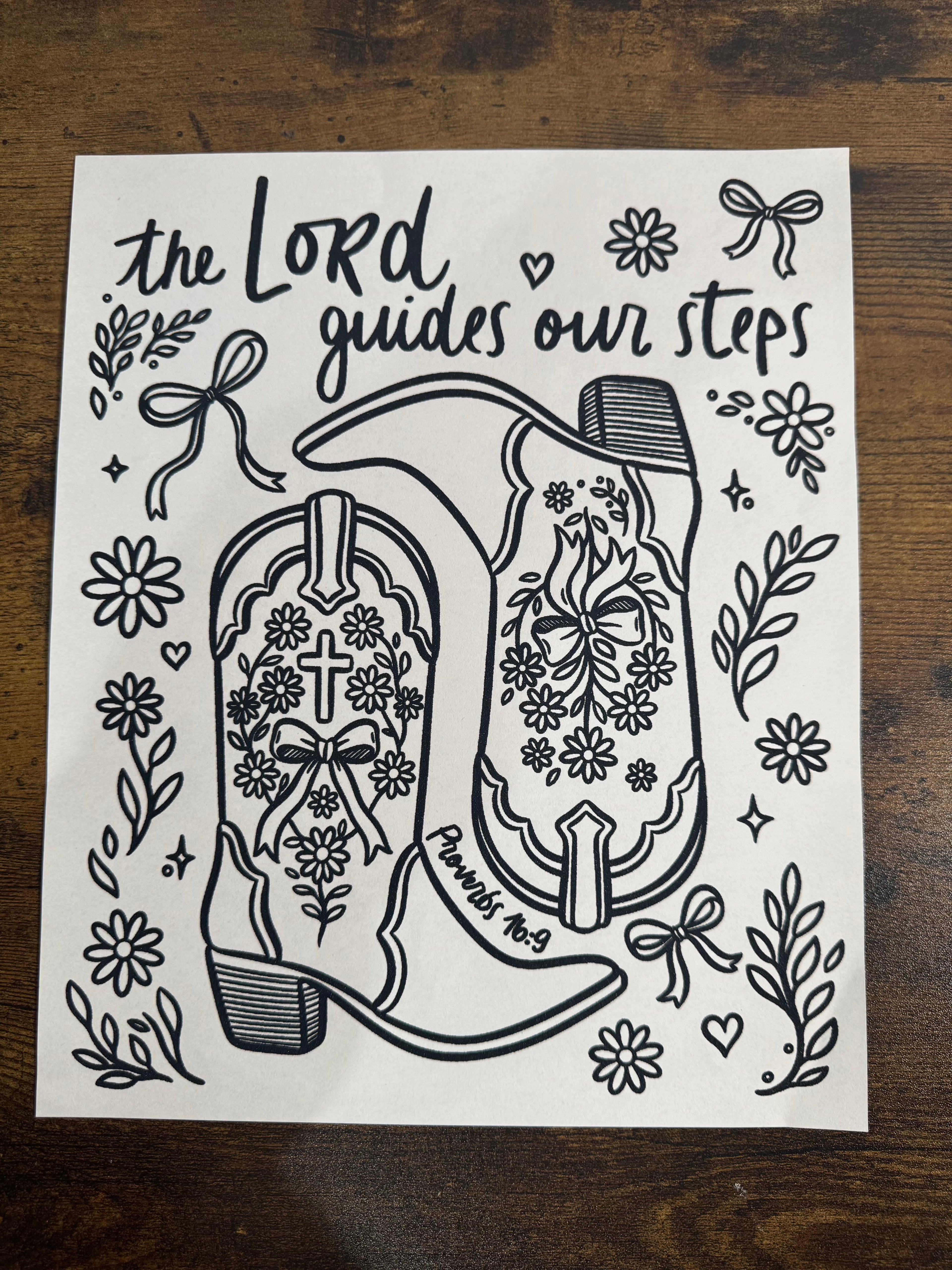 the lord guides out steps Transfer