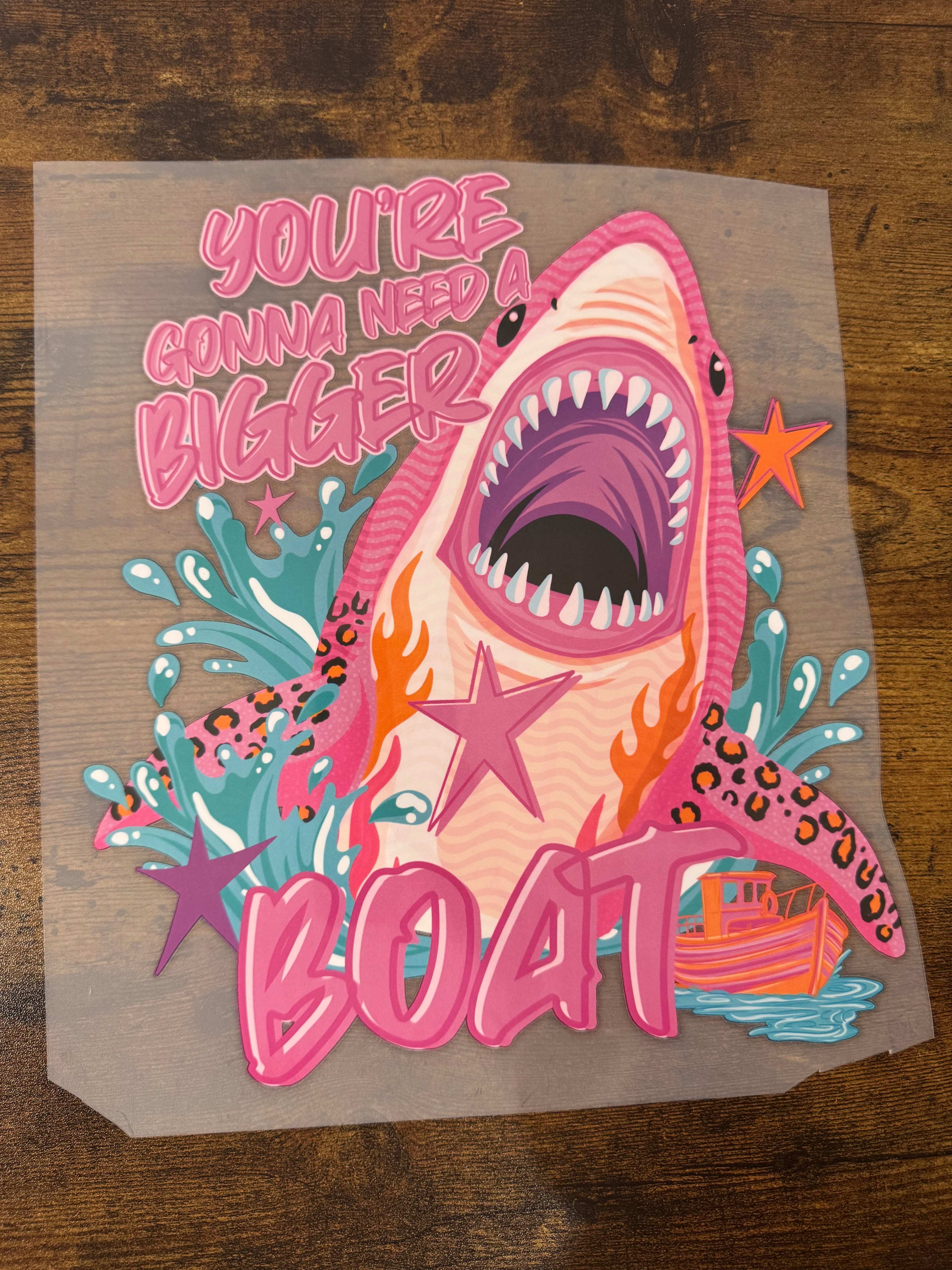 You’re Gonna Need A Bigger Boat Shark Transfer