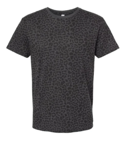 Live & Tell Adult Leopard Tee