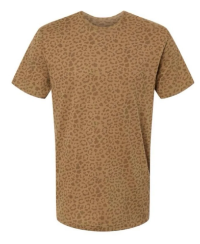 Live & Tell Adult Leopard Tee