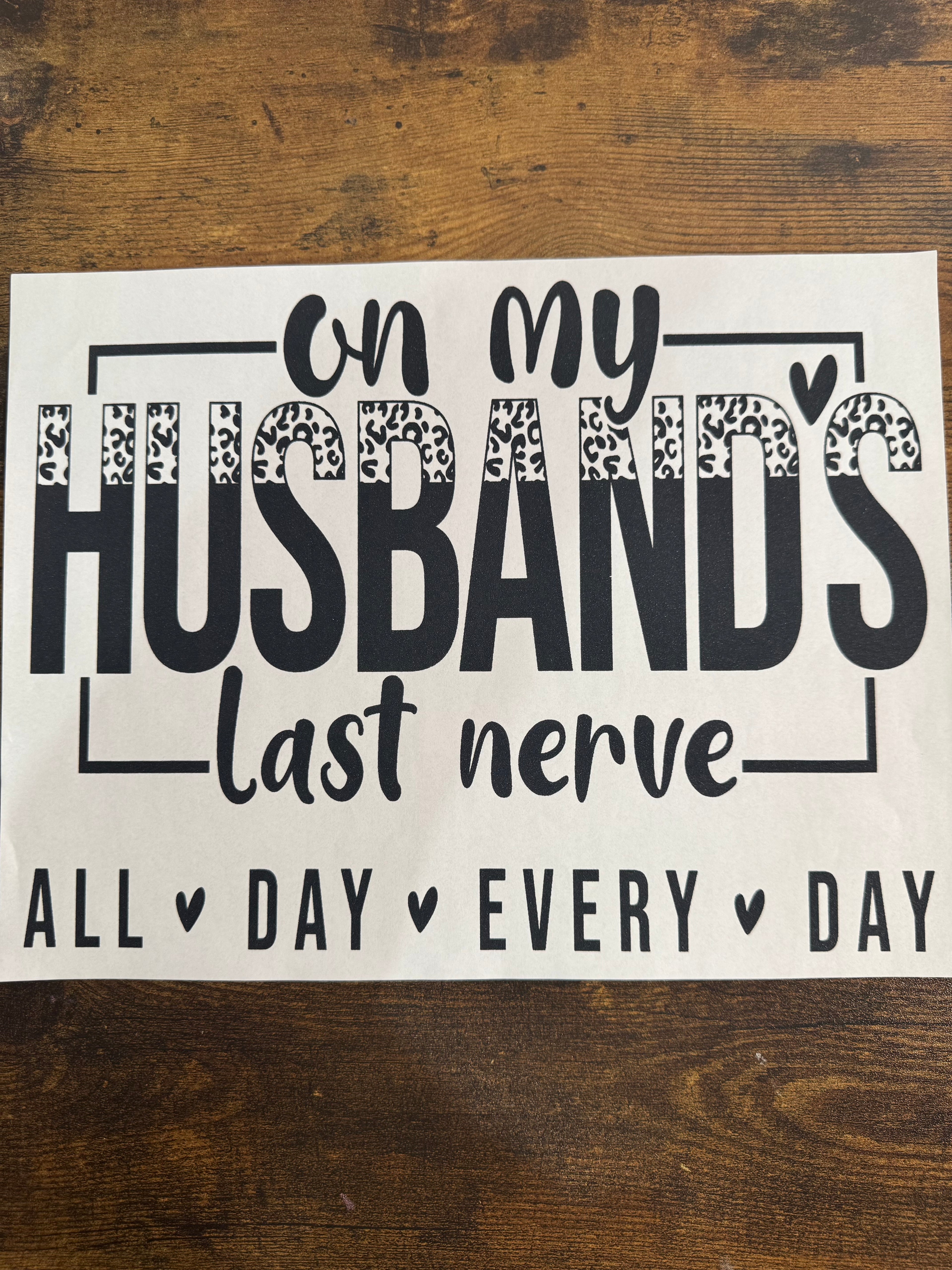 On My Husbands Last Nerve Transfer