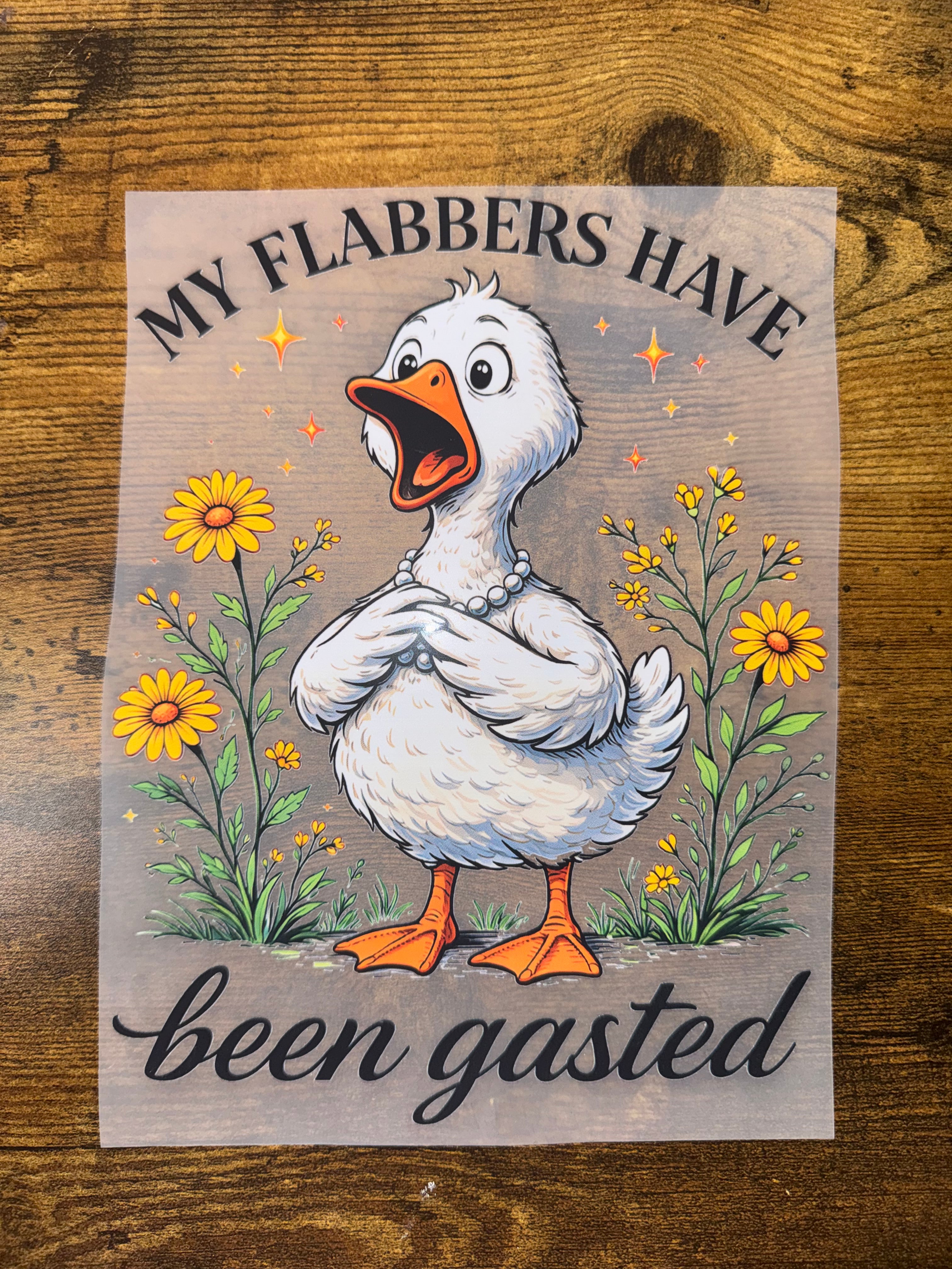 My Flabbers Have Been Gasted Transfer