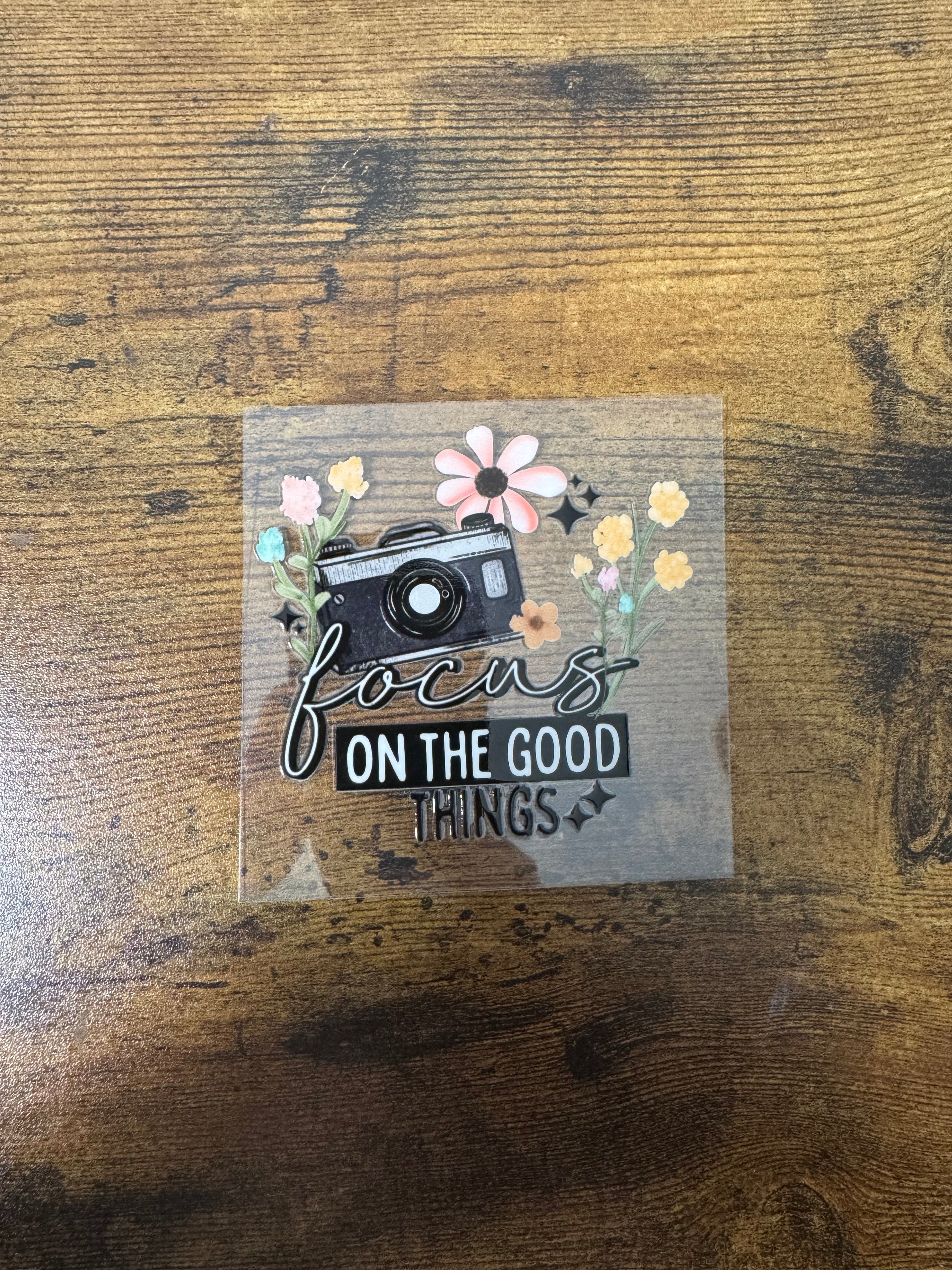 Focus On The Good Decal