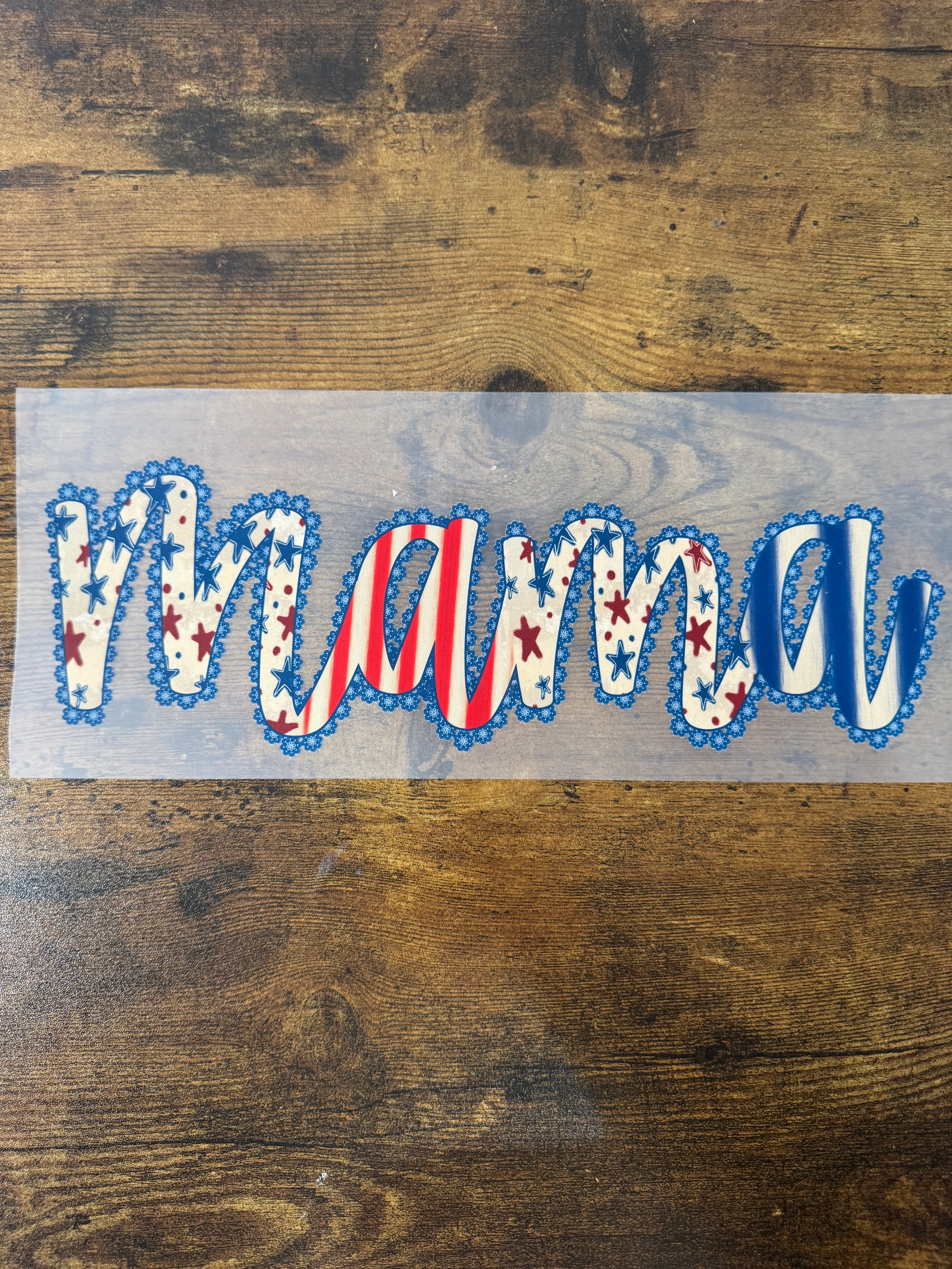 Patriotic MAMA Transfer