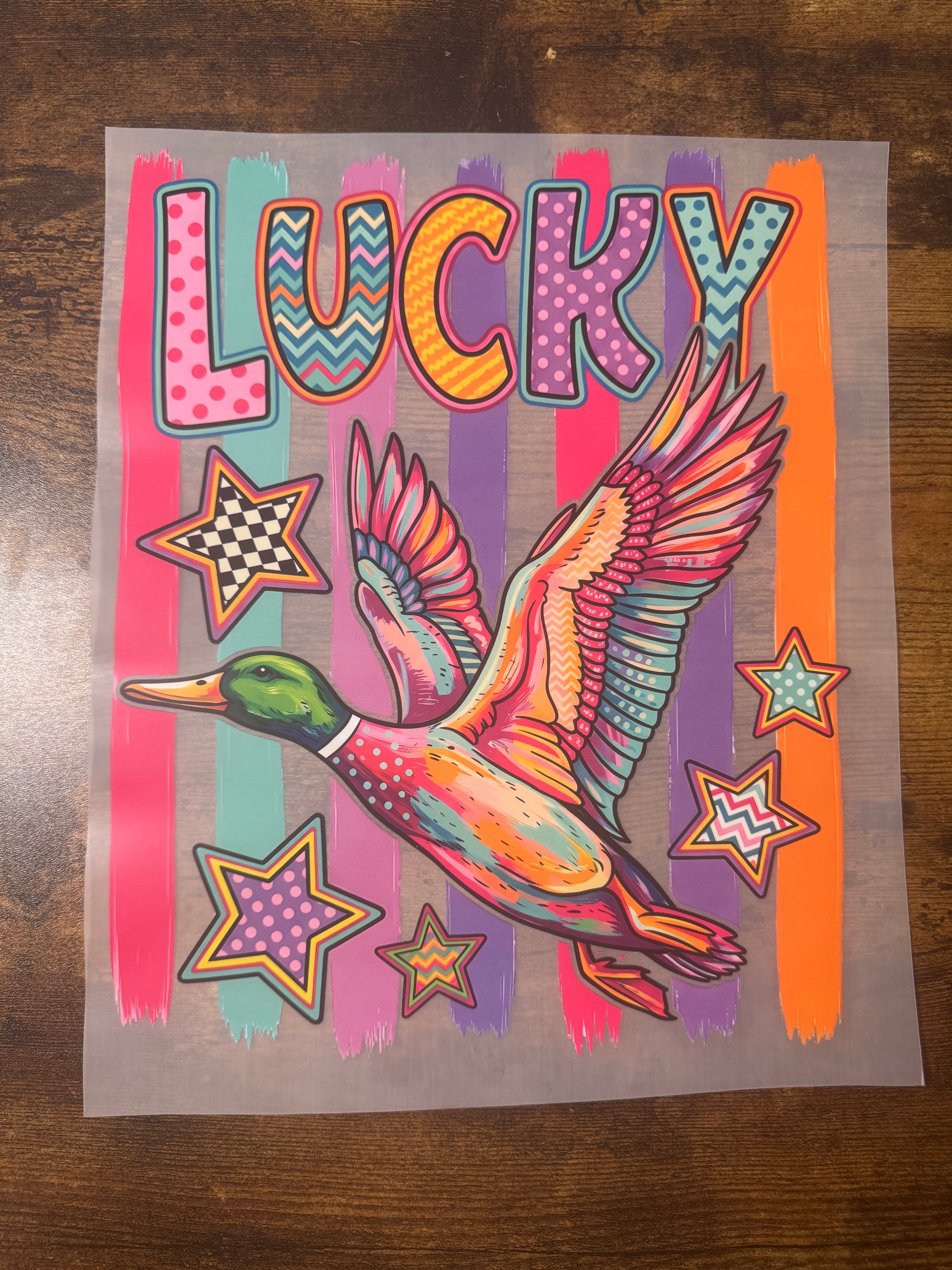 Lucky Duck Transfer