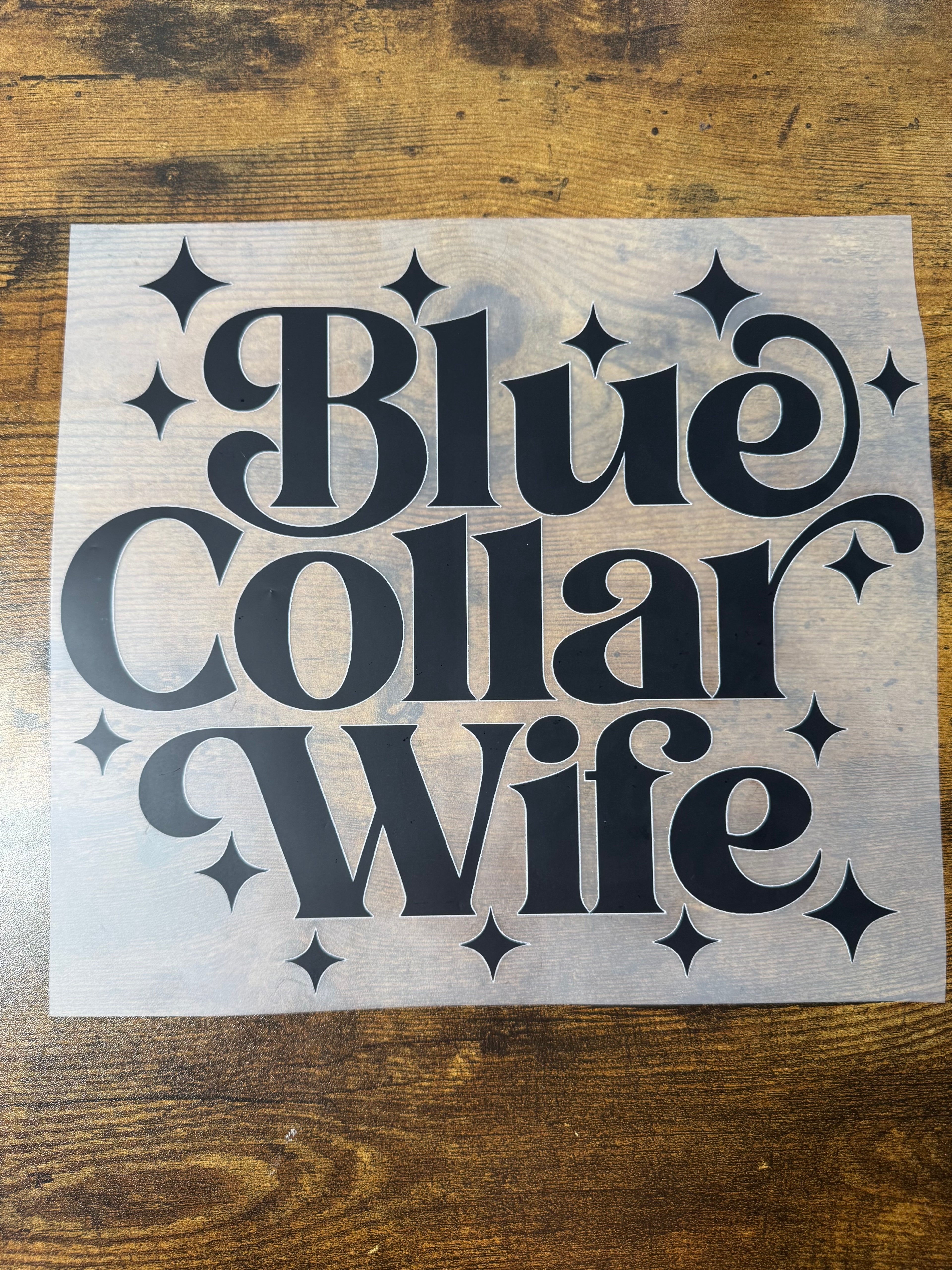 Blue Collar Wife Transfer