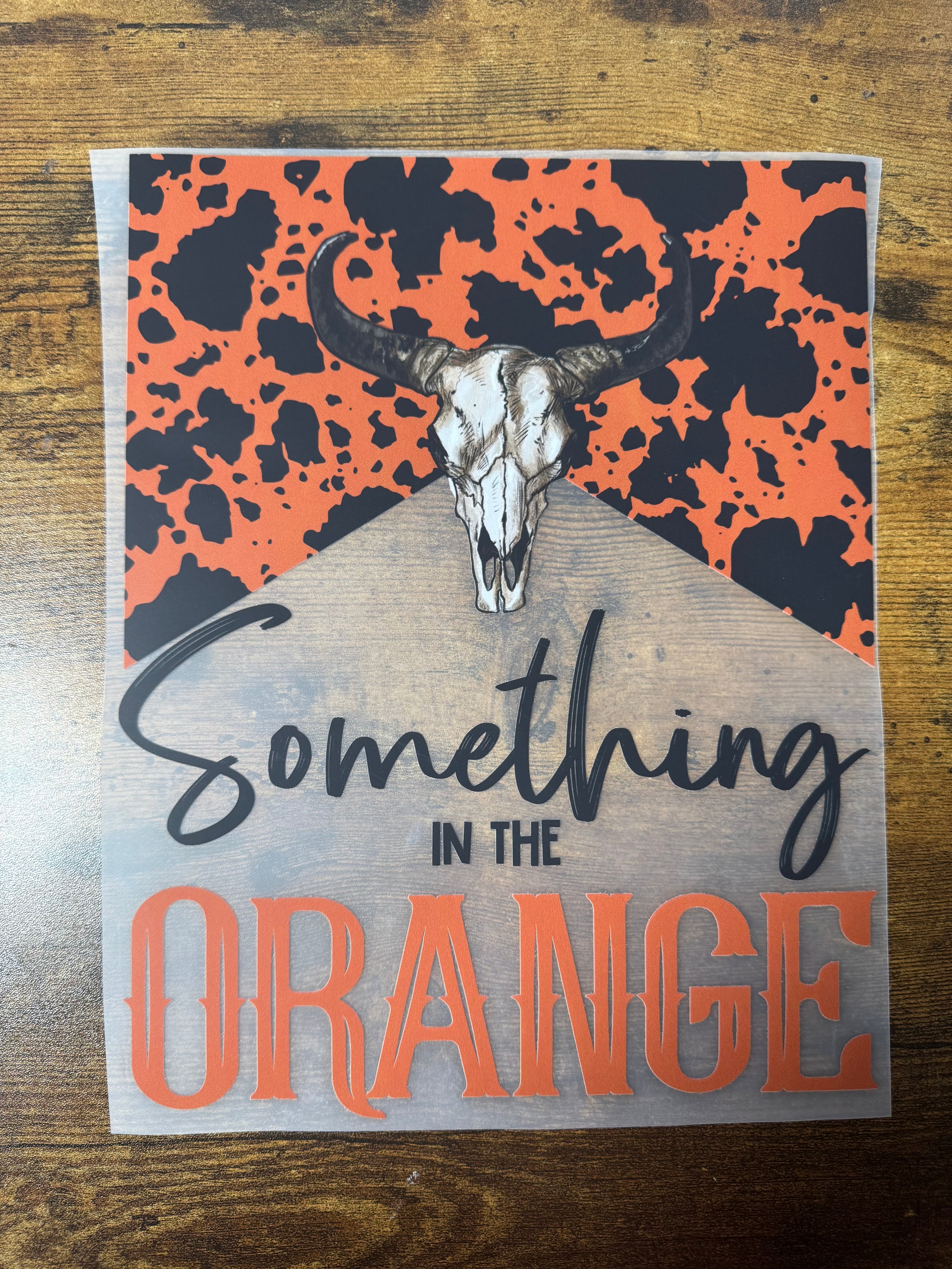 Something In The Orange Transfer