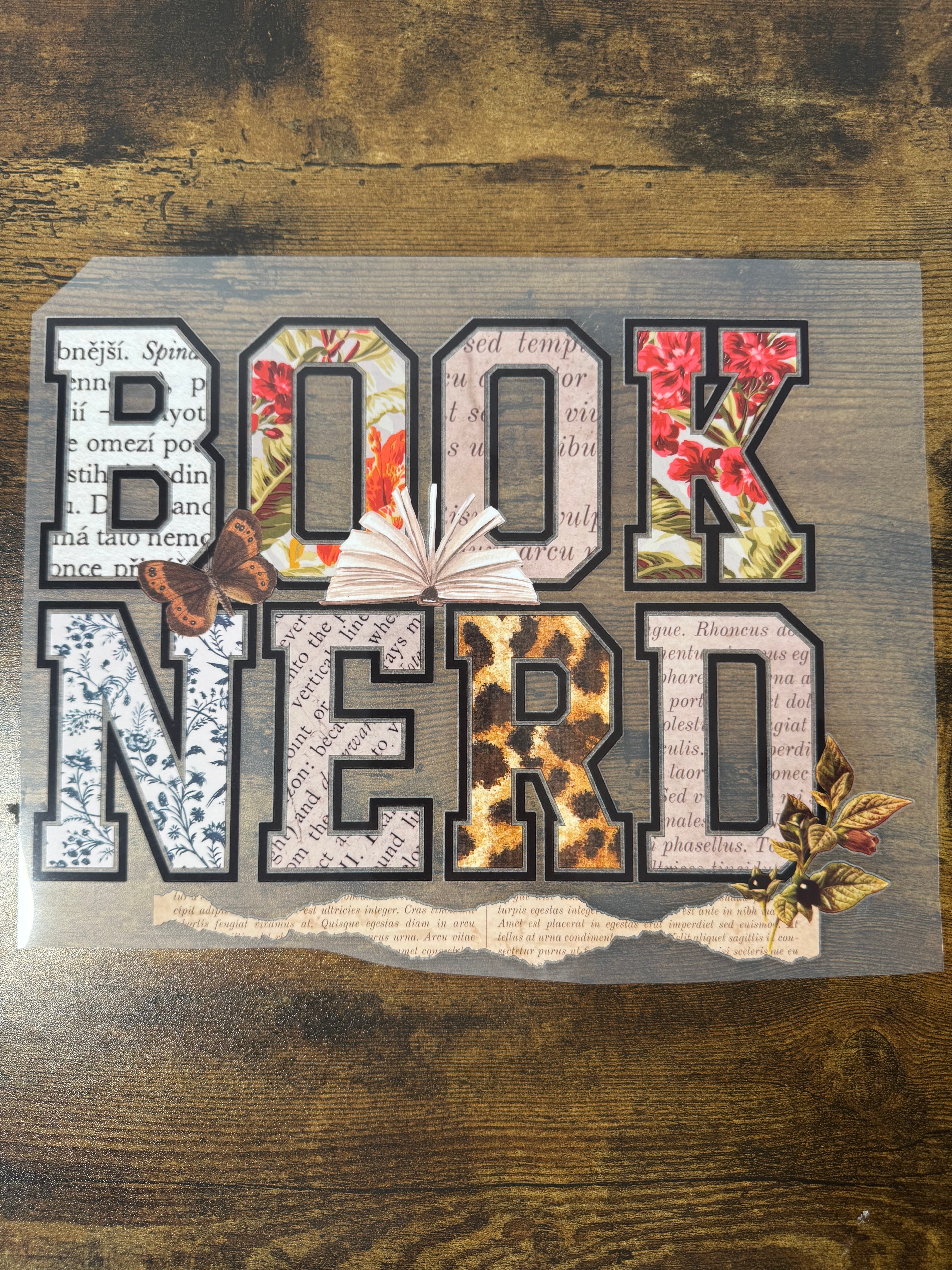 BOOK NERD Transfer