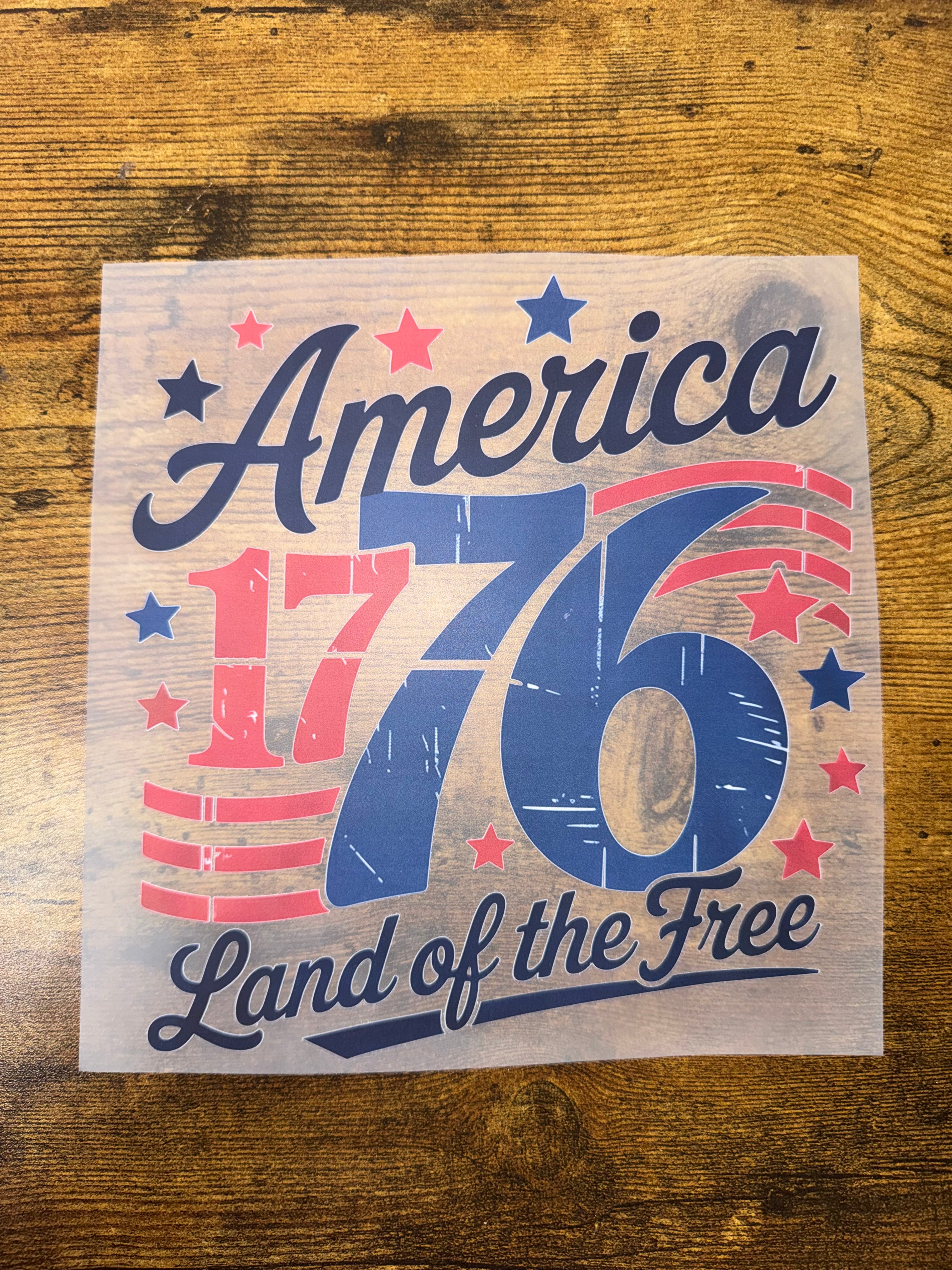 America 1776 Land Of The Free Transfer