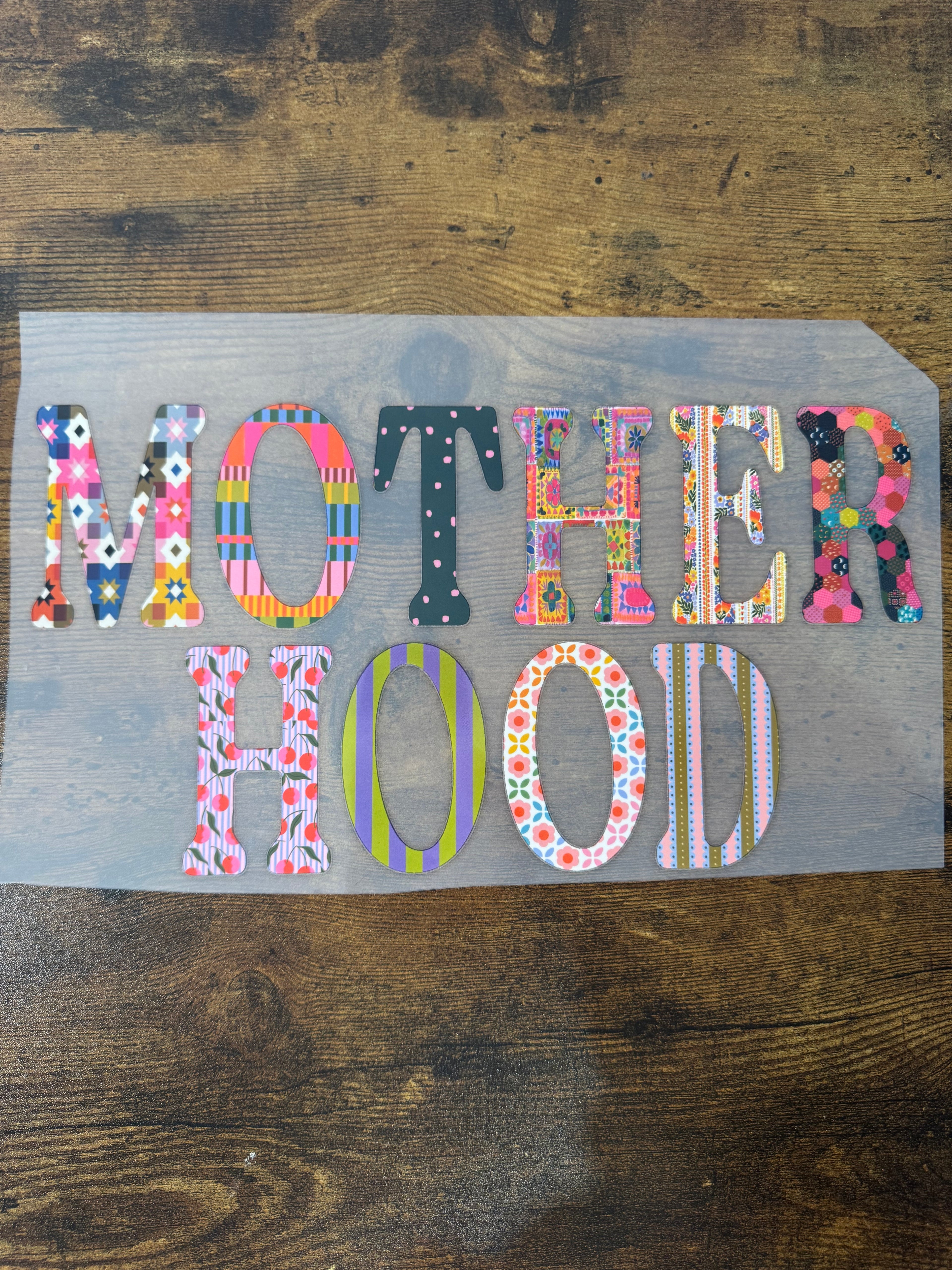 Patchwork MOTHERHOOD Transfer