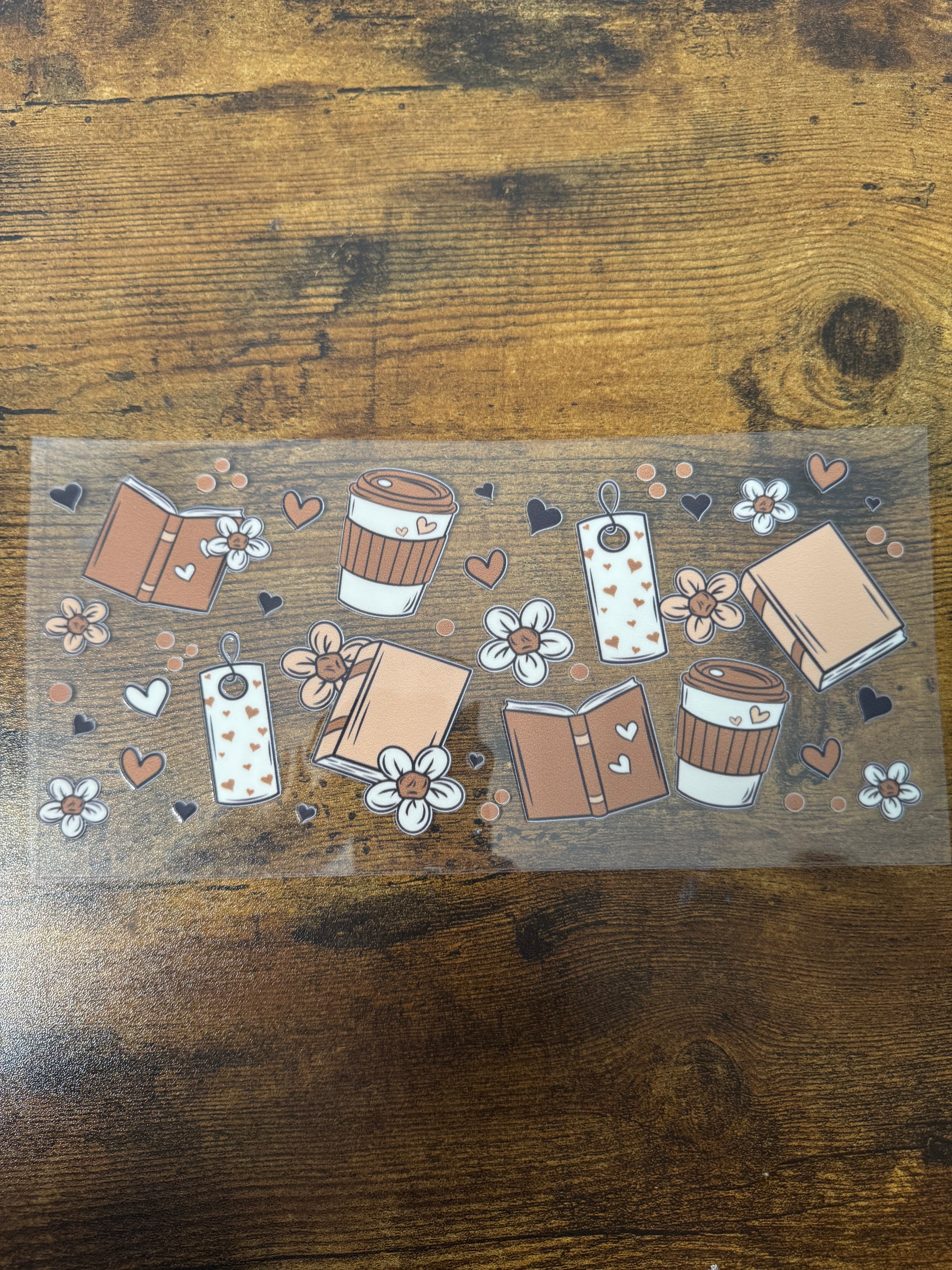 Books & Coffee Wrap