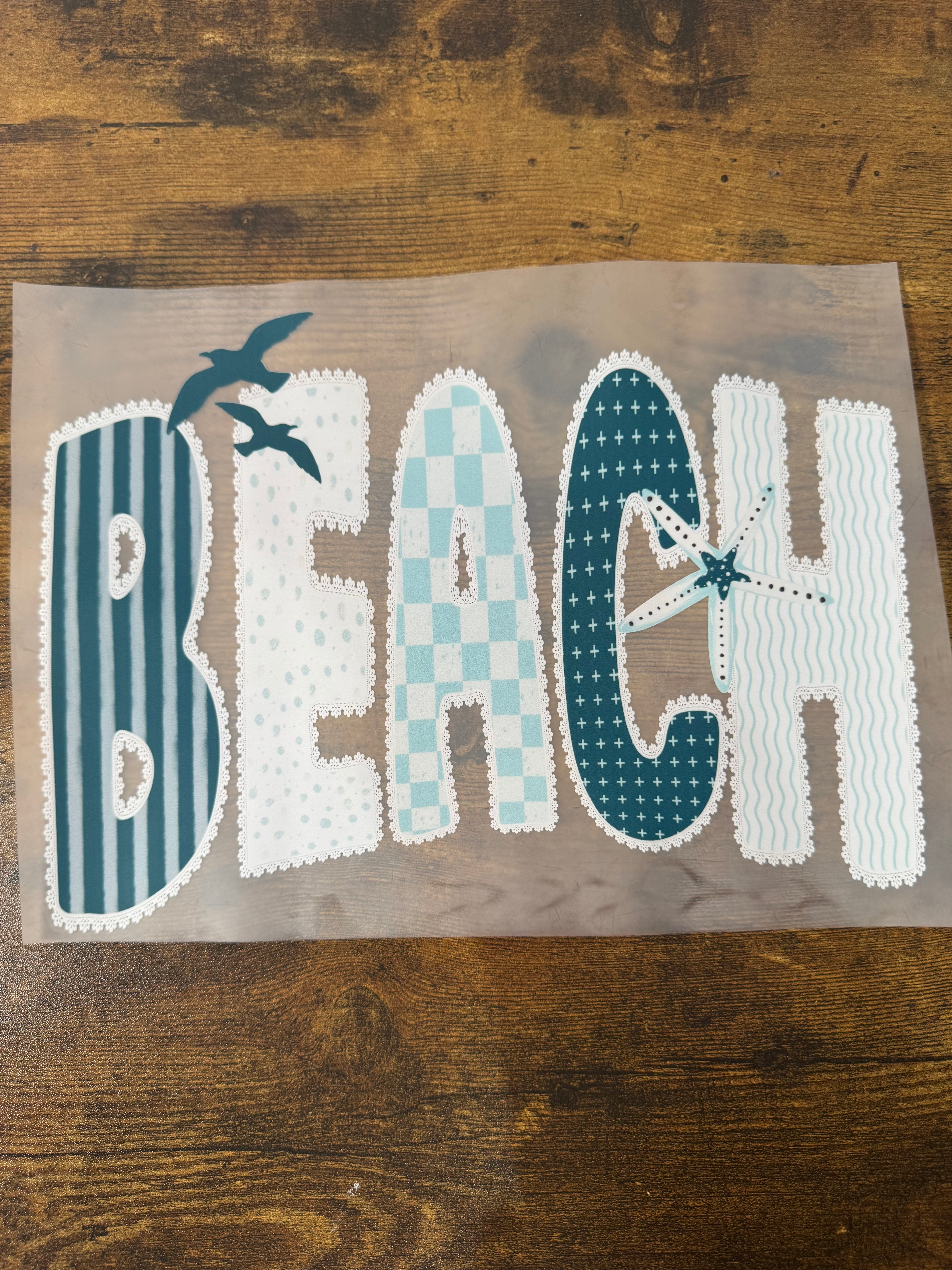 Laced BEACH Transfer