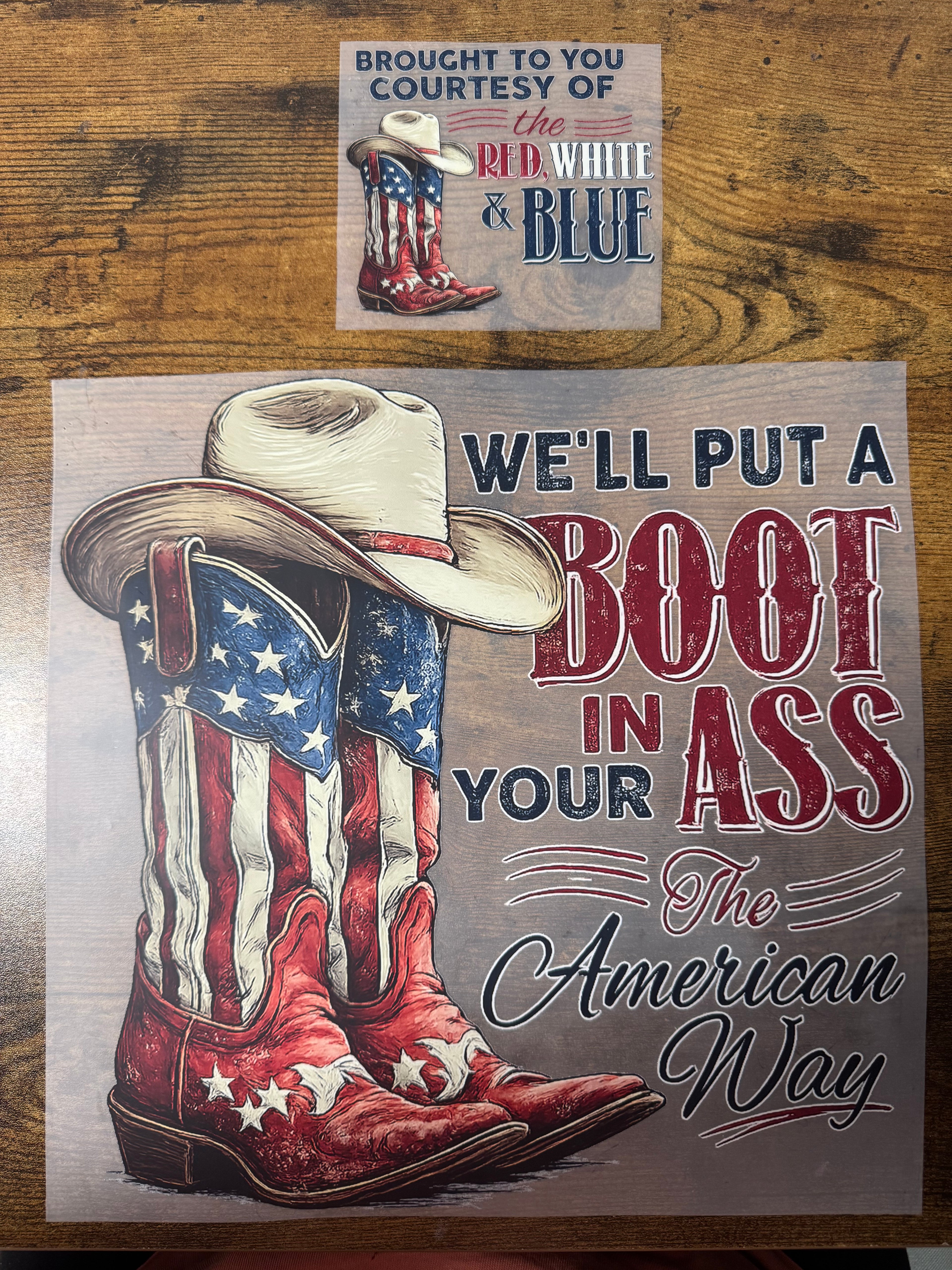 American Way With Pocket Transfer