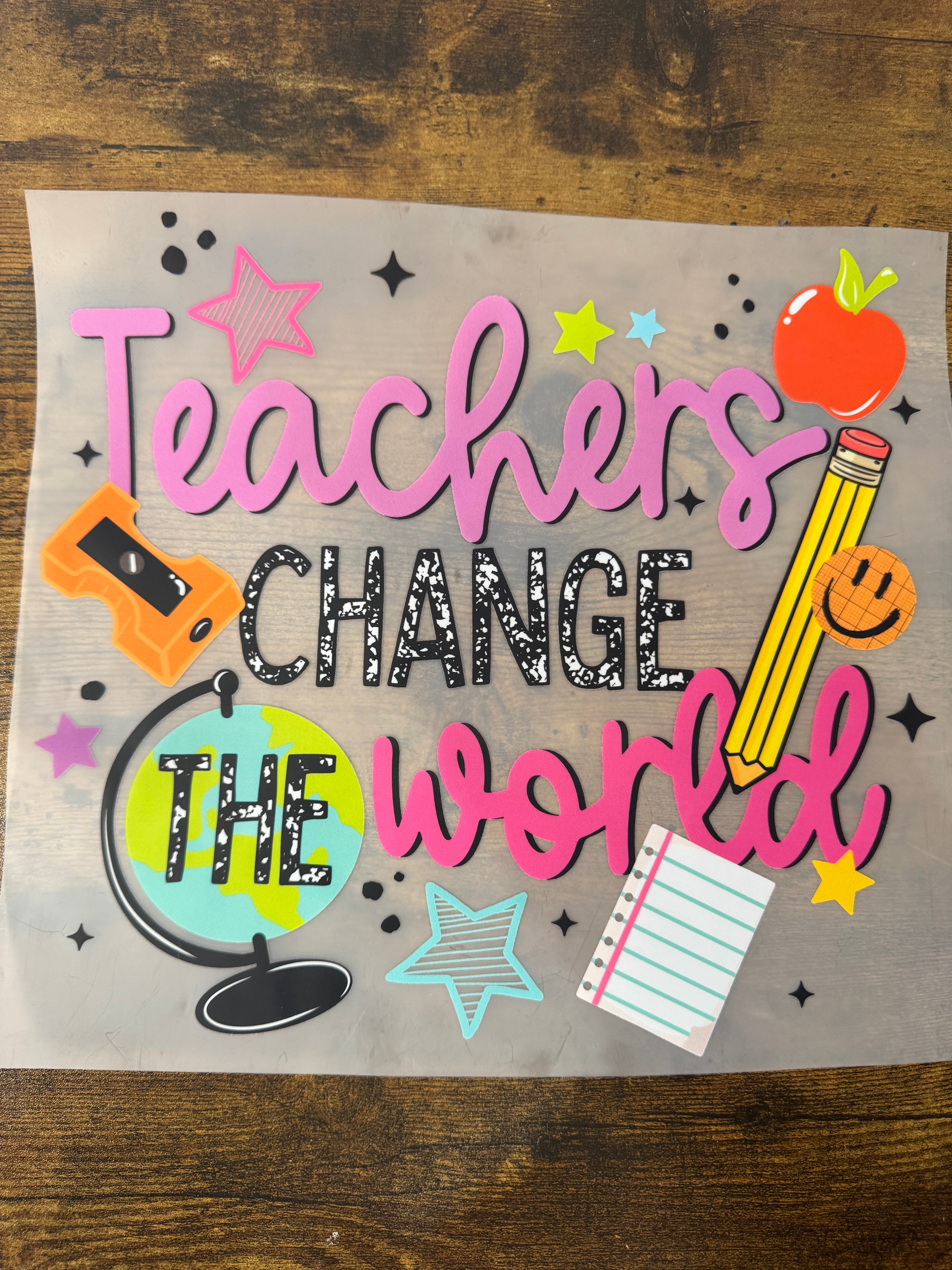 Teachers Change The World Transfer