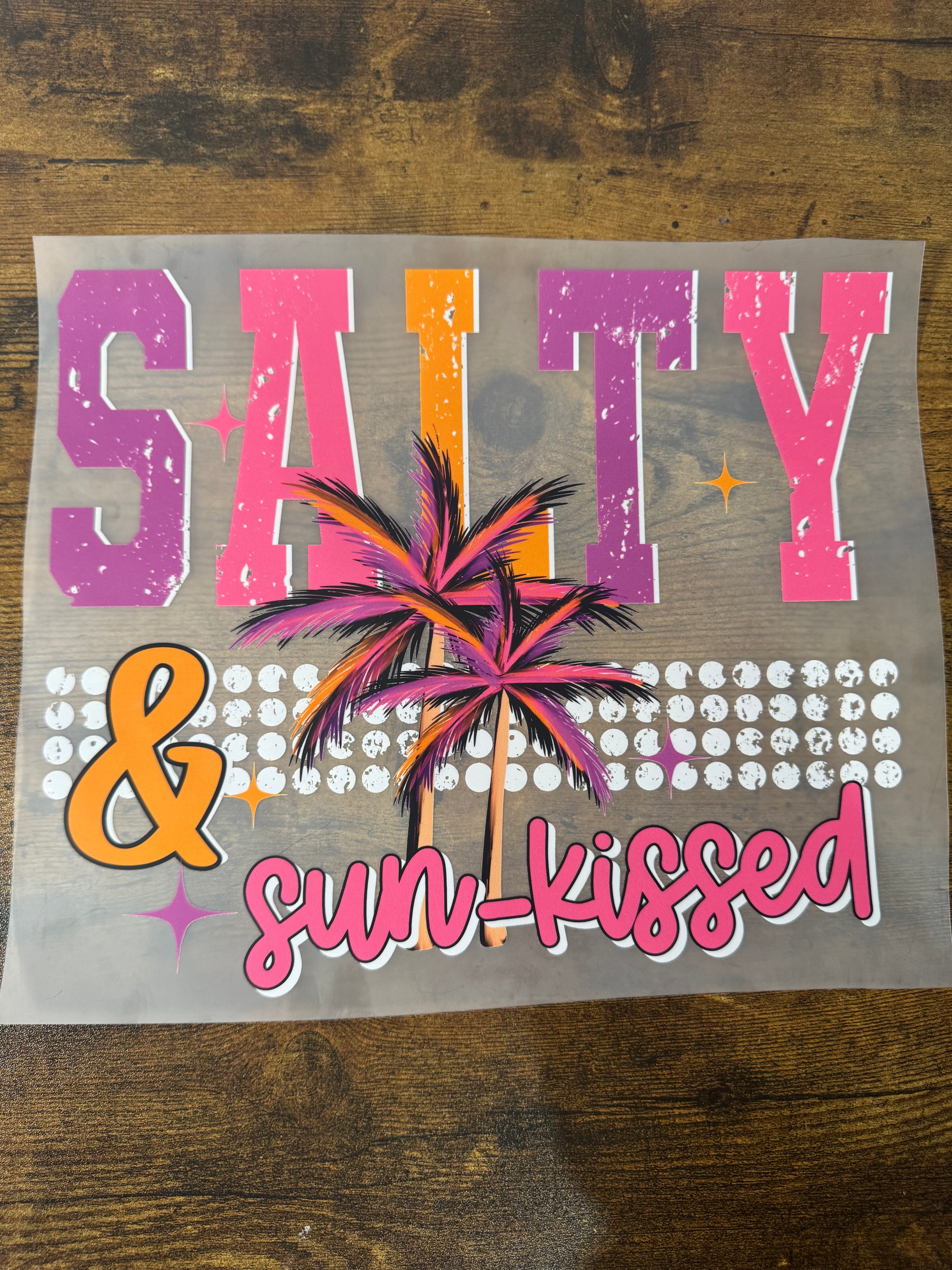 SALTY & SUN-KISSED Transfer
