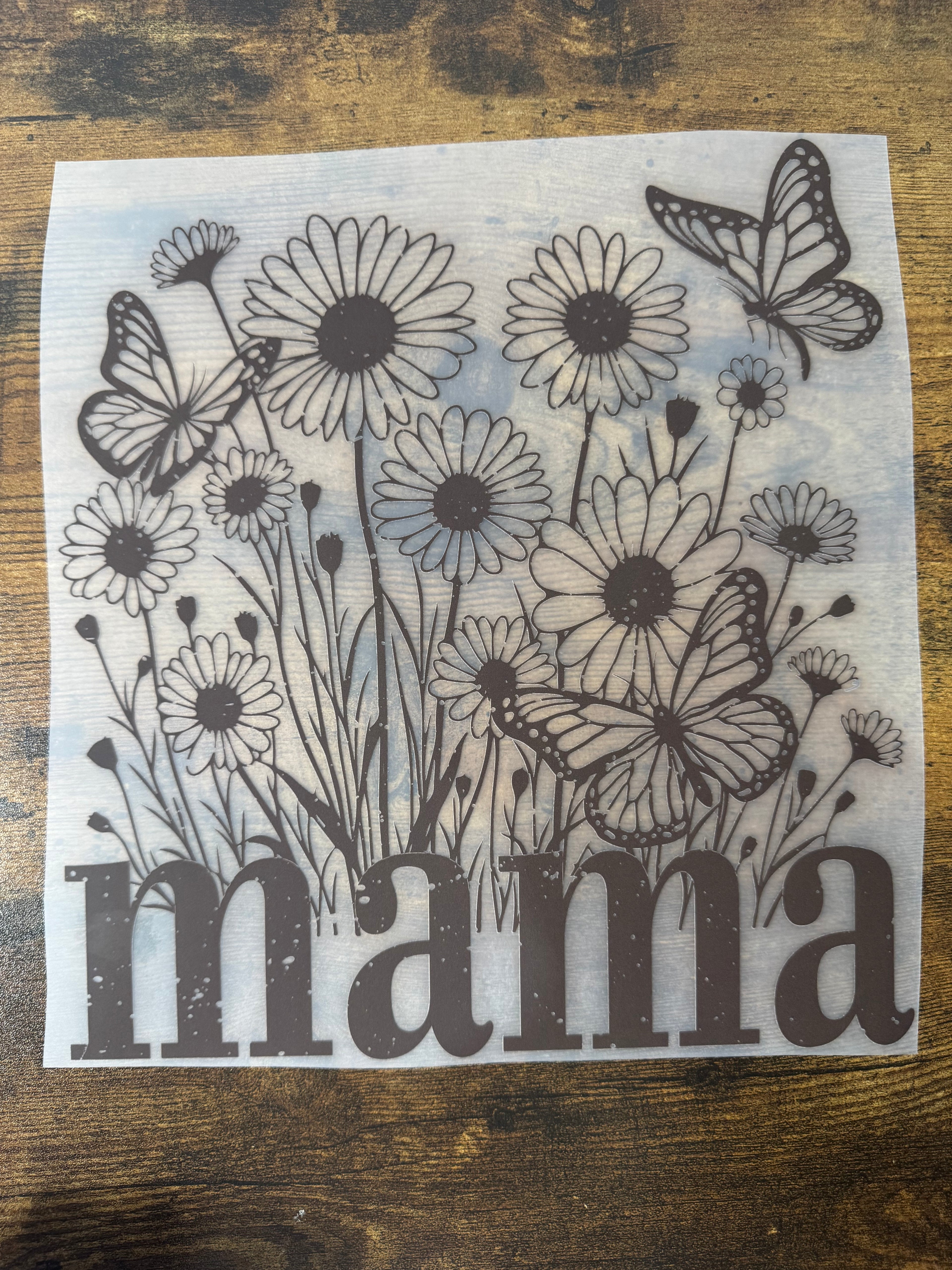 Floral MAMA Transfer