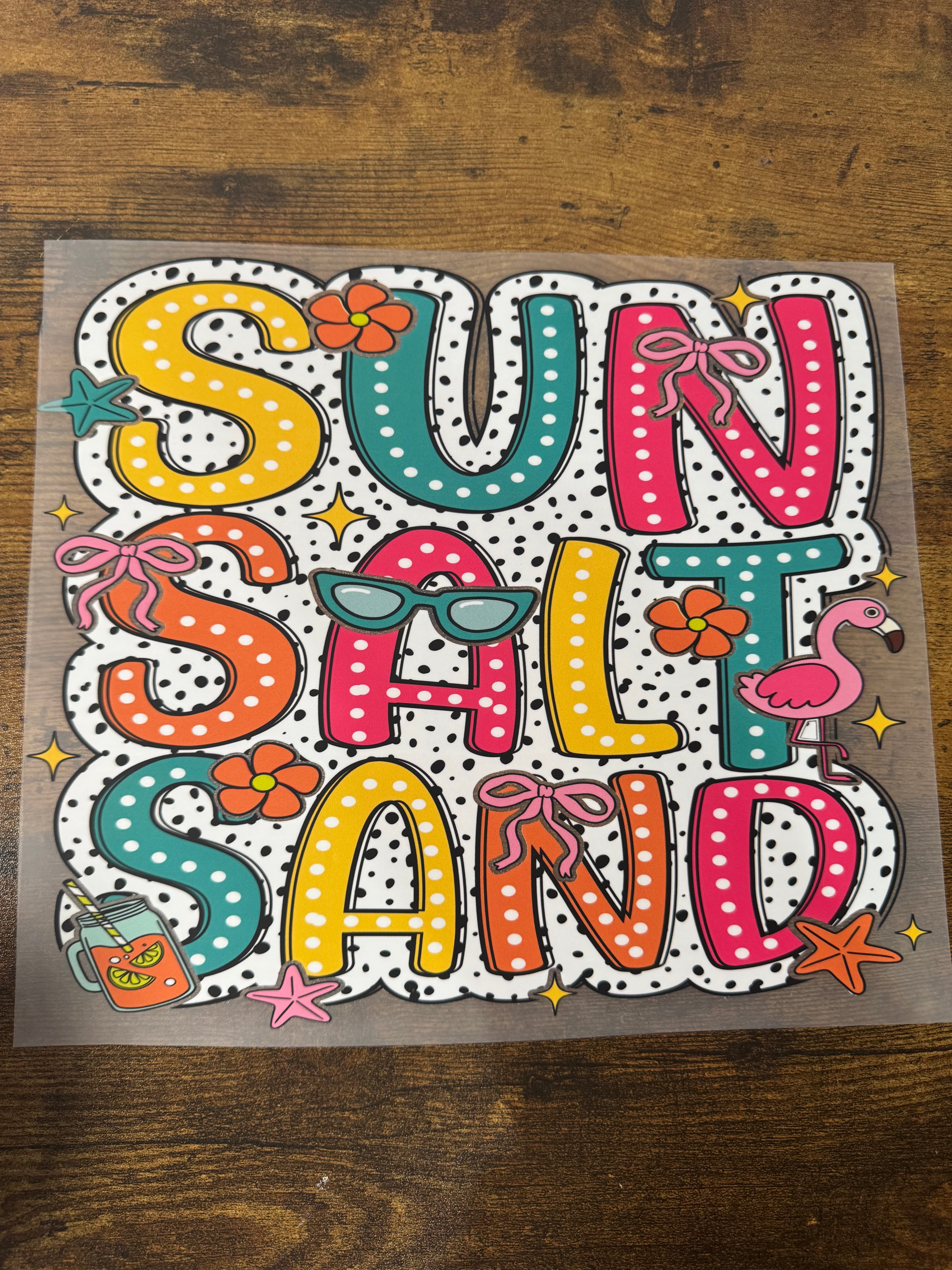Sun Salt Sand Transfer