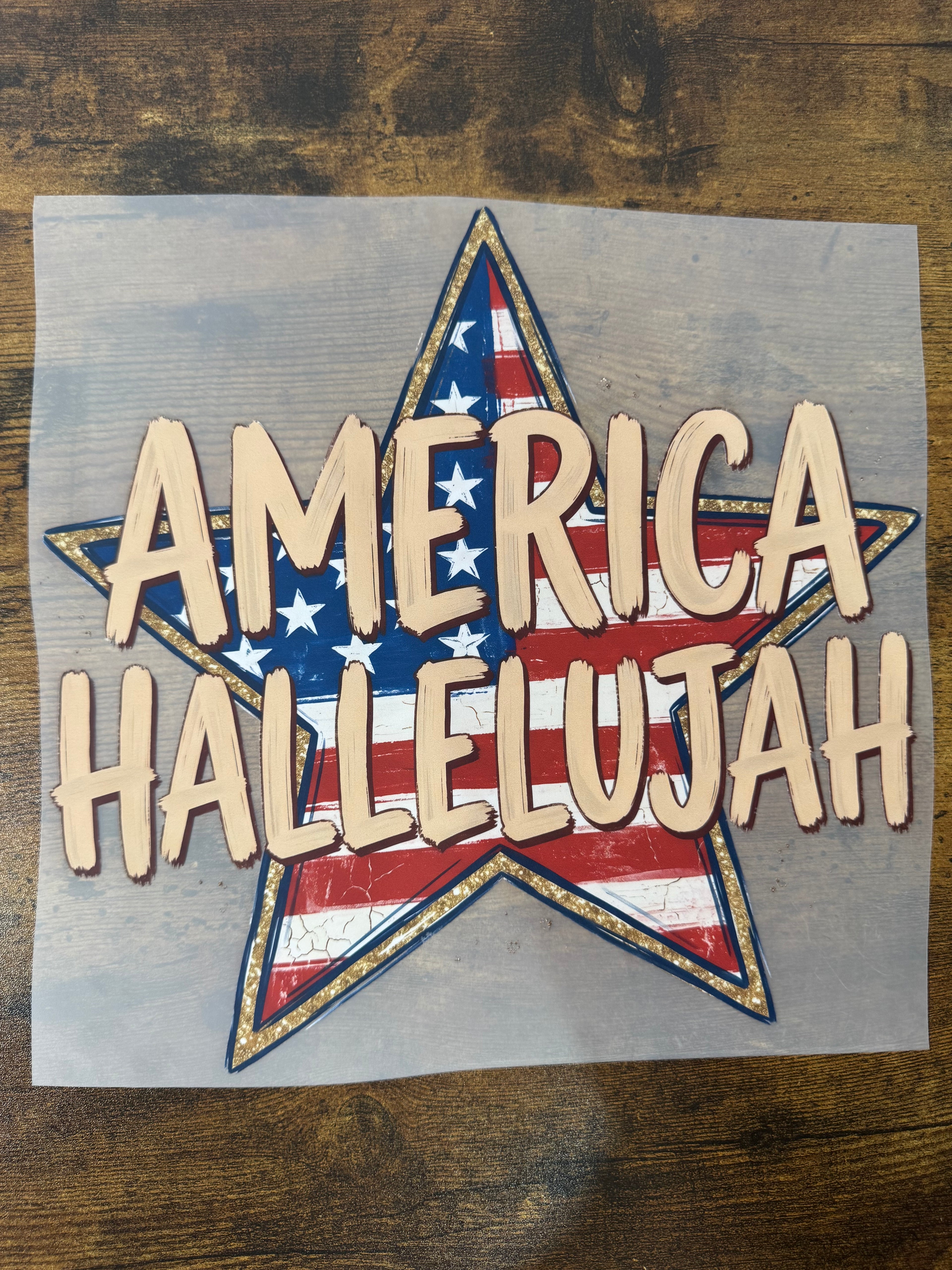 America Hallelujah Transfer ￼