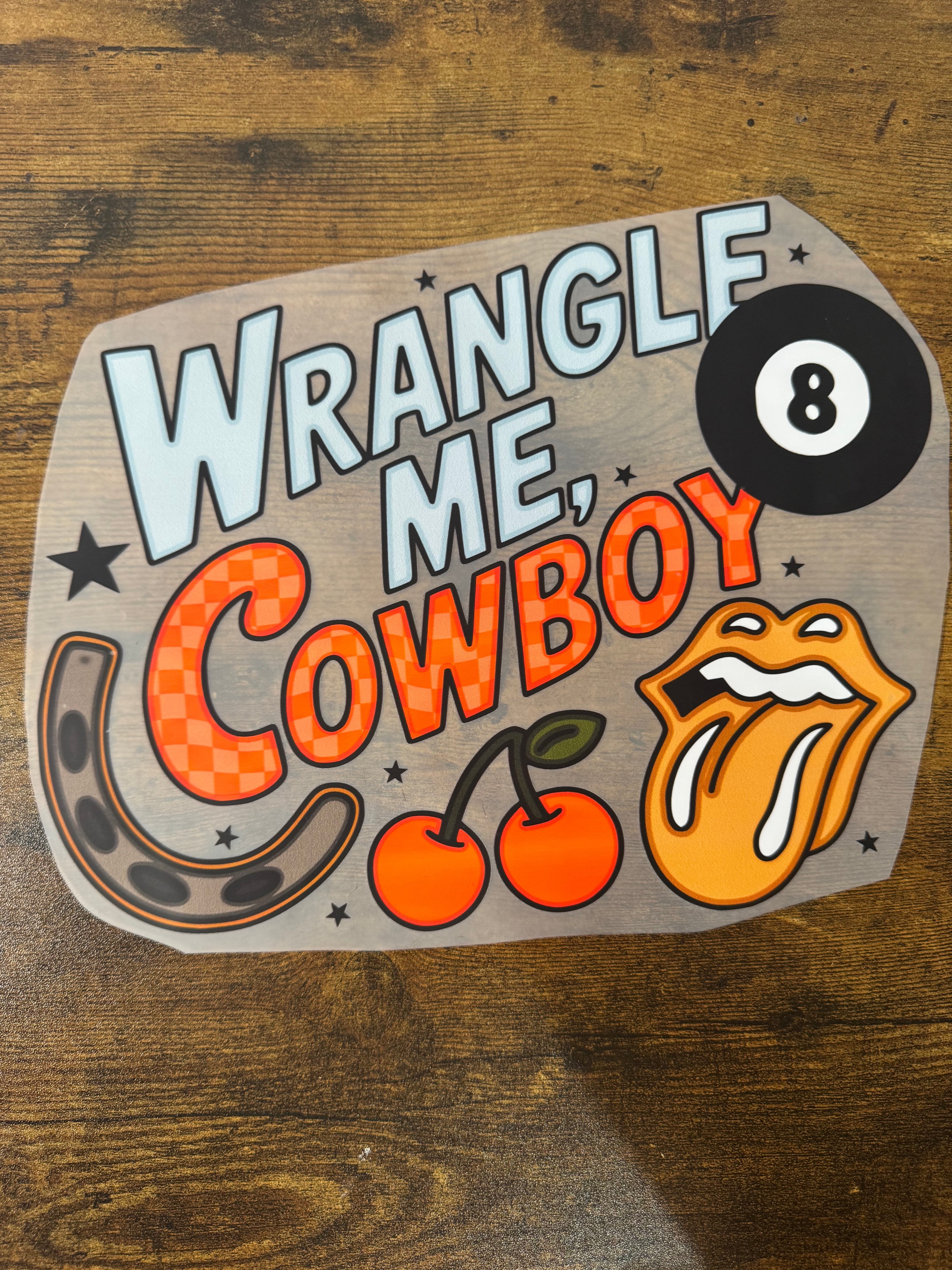 Wrangle Me Cowboy Transfer