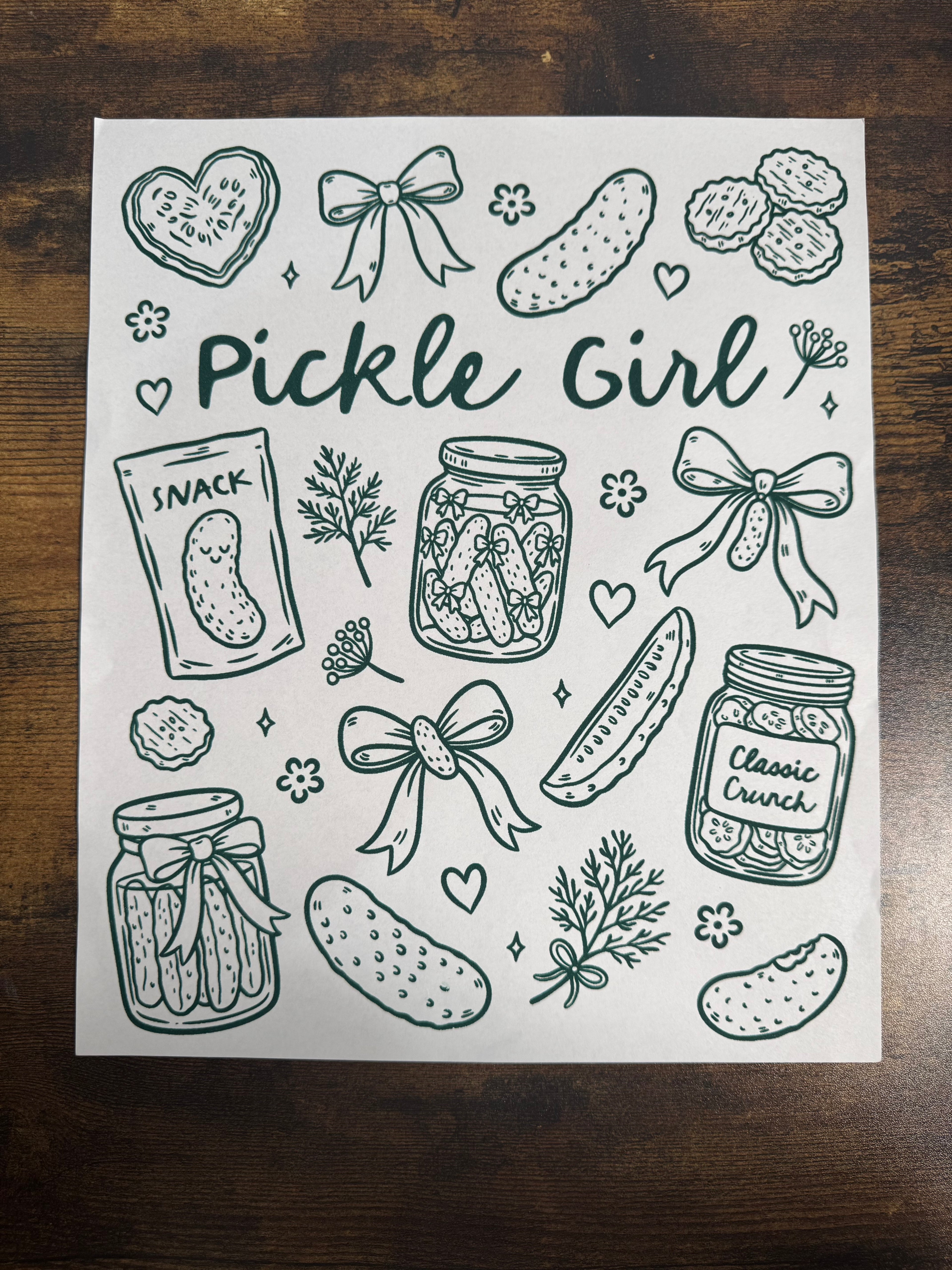 Pickle Girl Transfer