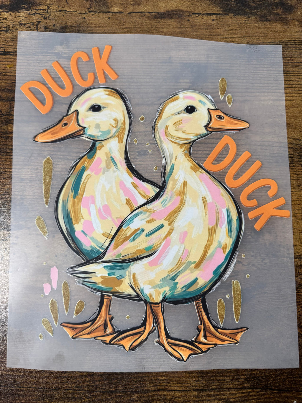 Duck Duck Goose Transfer