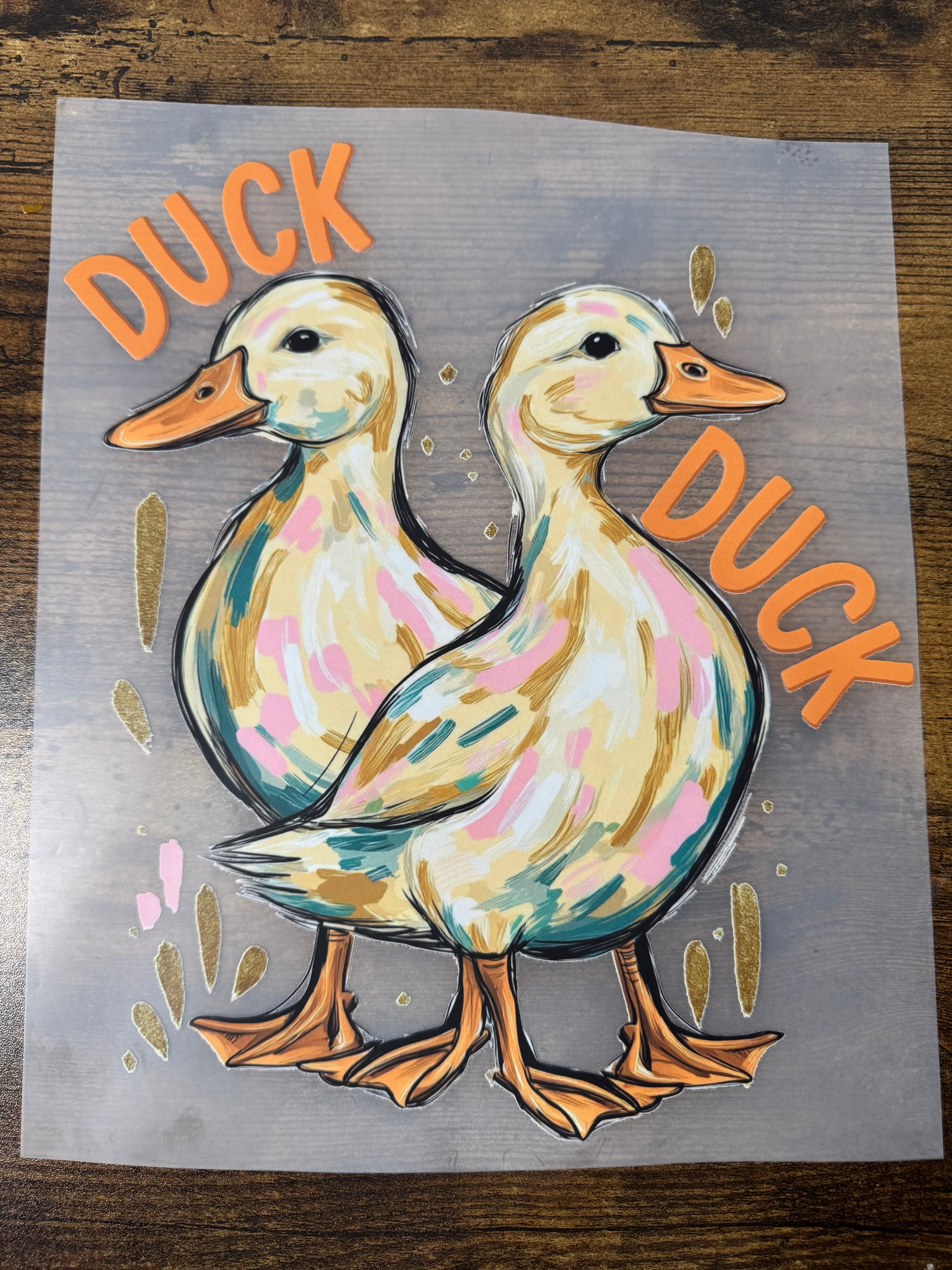 Duck Duck Goose Transfer