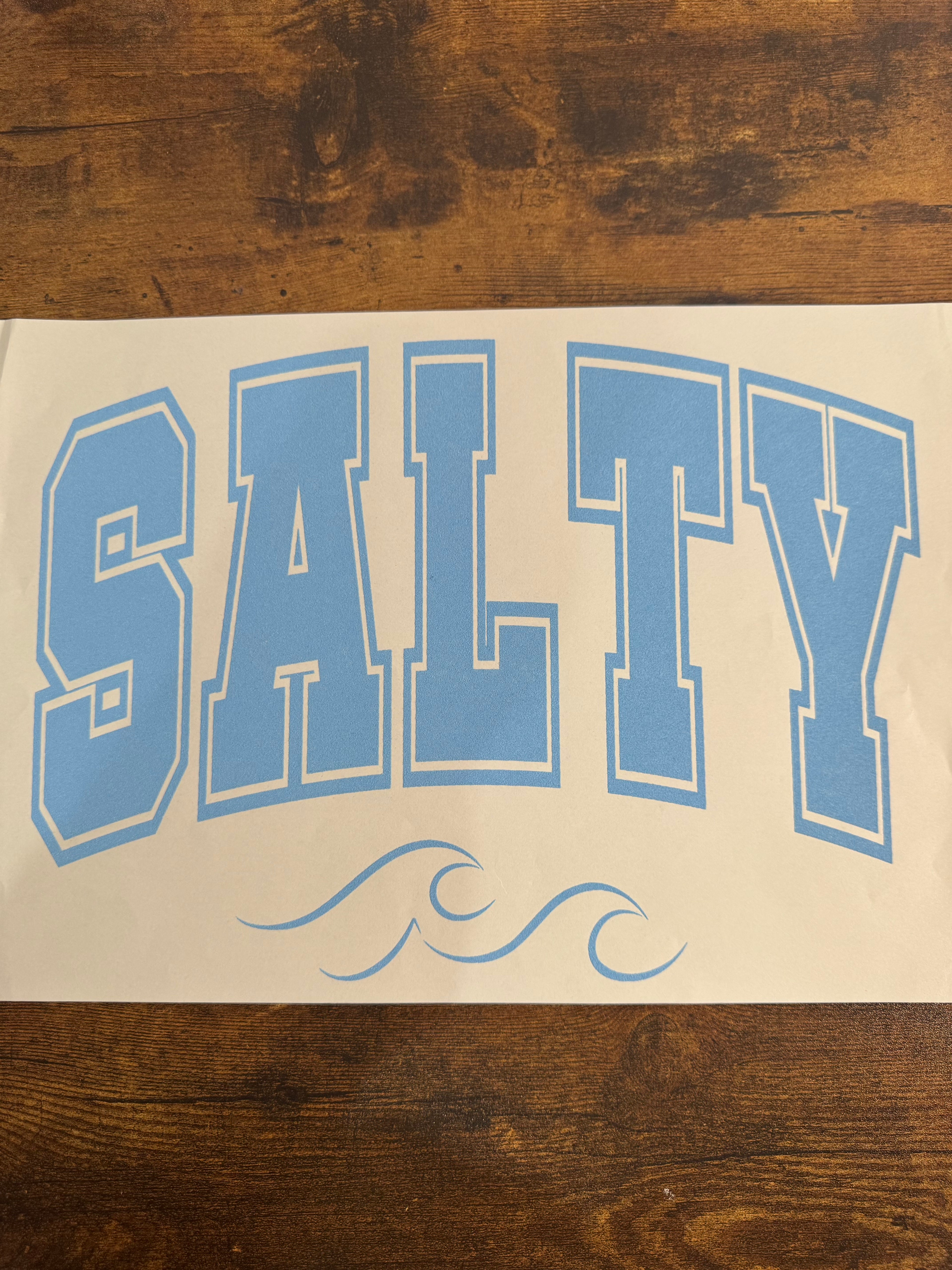 SALTY Wave Transfer