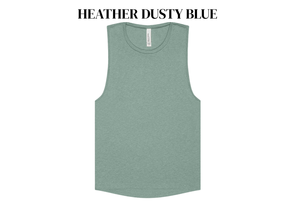 Bella & Canva Womens Muscle Tank