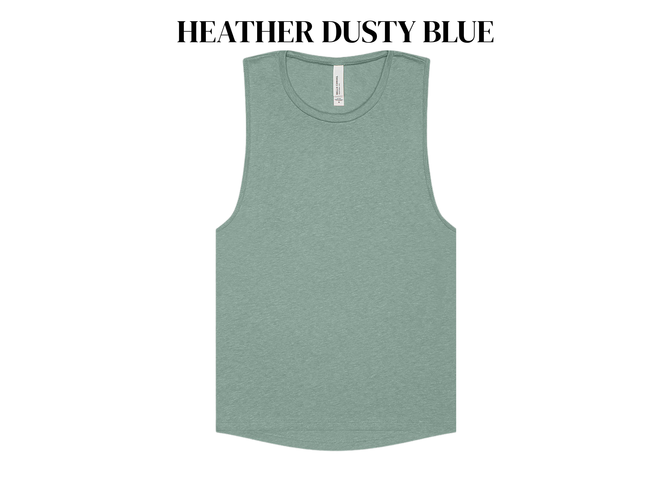 Bella & Canva Womens Muscle Tank
