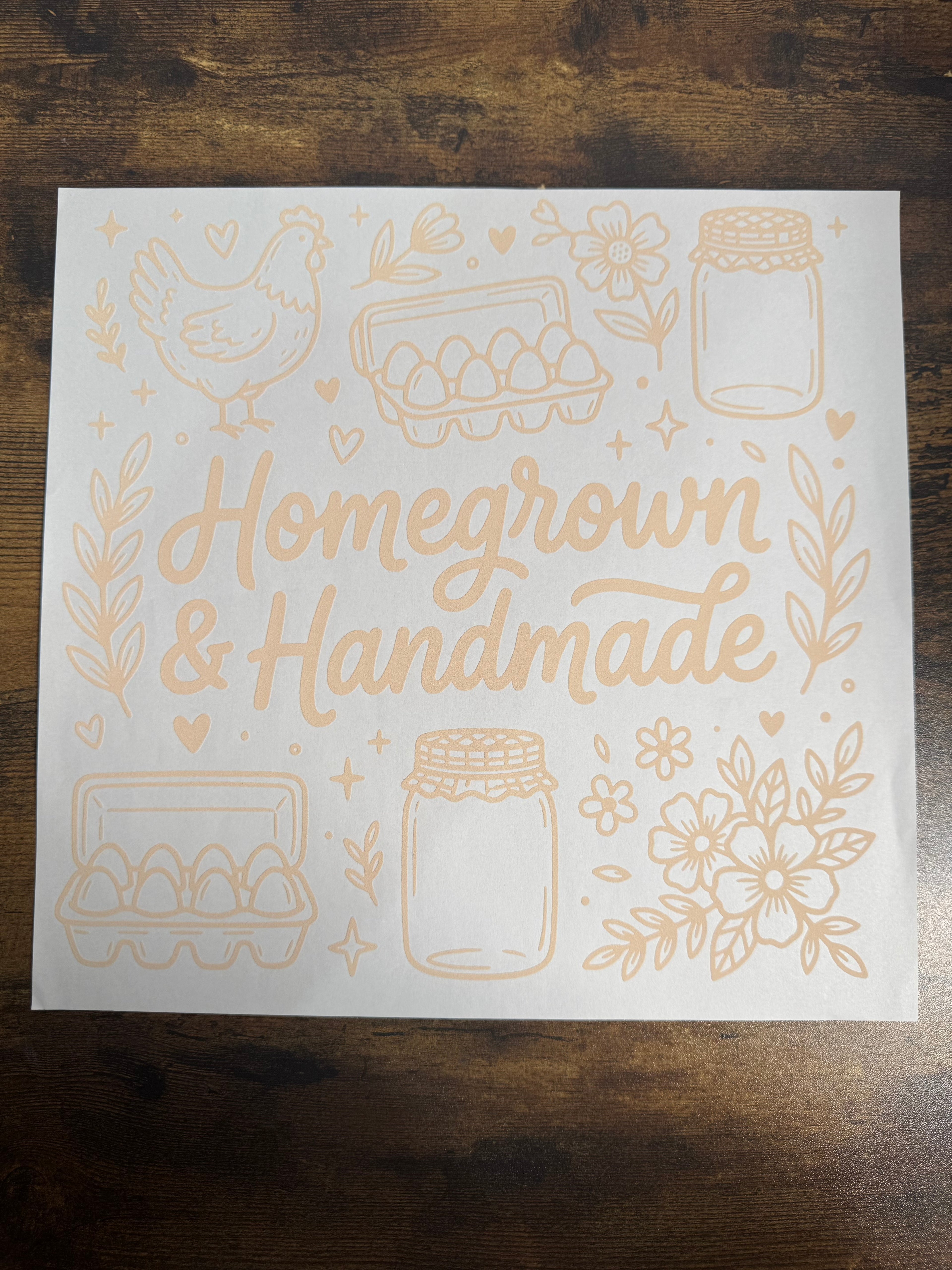 Homegrown & Homemade Transfer
