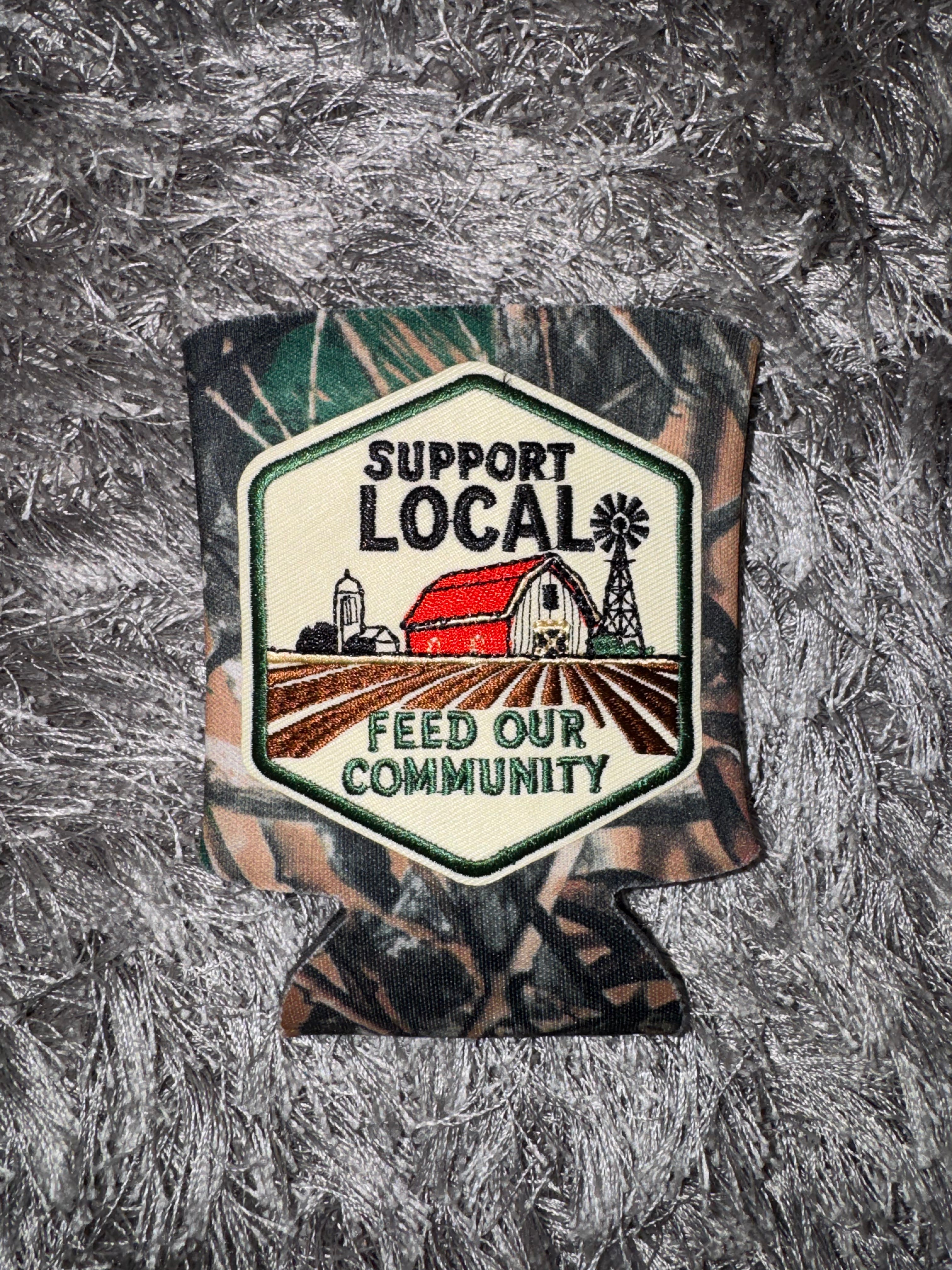 Camouflage Patch Regular Koozie