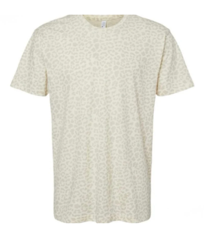 Live & Tell Adult Leopard Tee